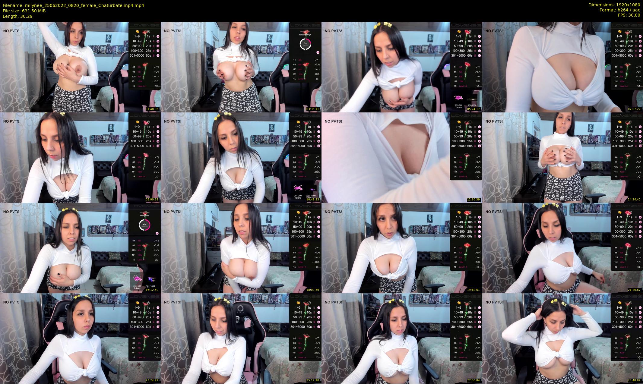 milynee — 31 minute Chaturbate female cam show recording, 1080p, Jun 25, 2022