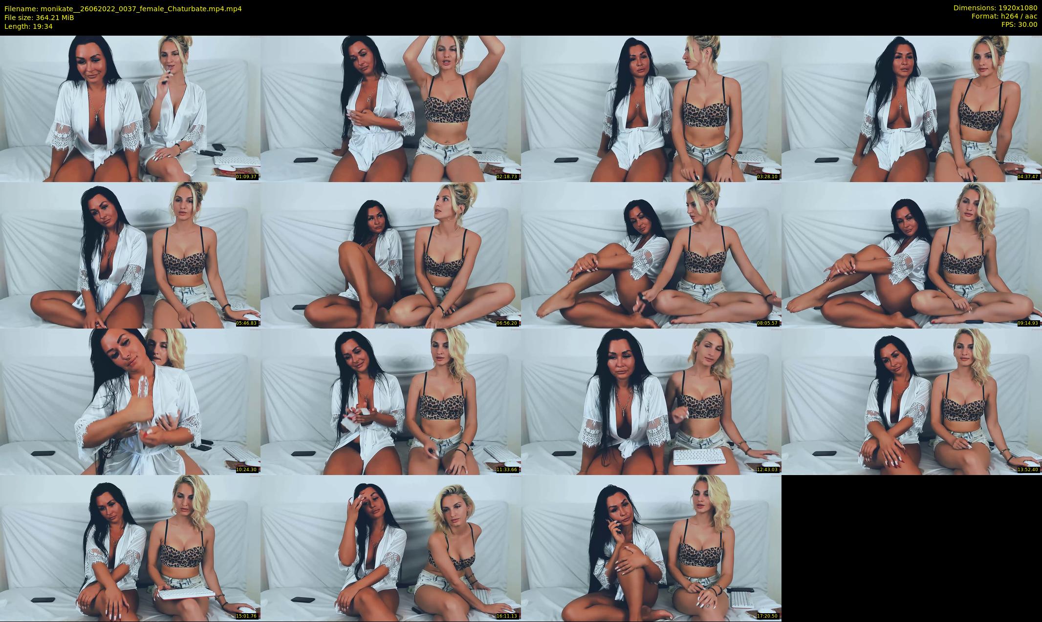 monikate_ — 20 minute Chaturbate couple cam show recording, 1080p, Jun 26, 2022