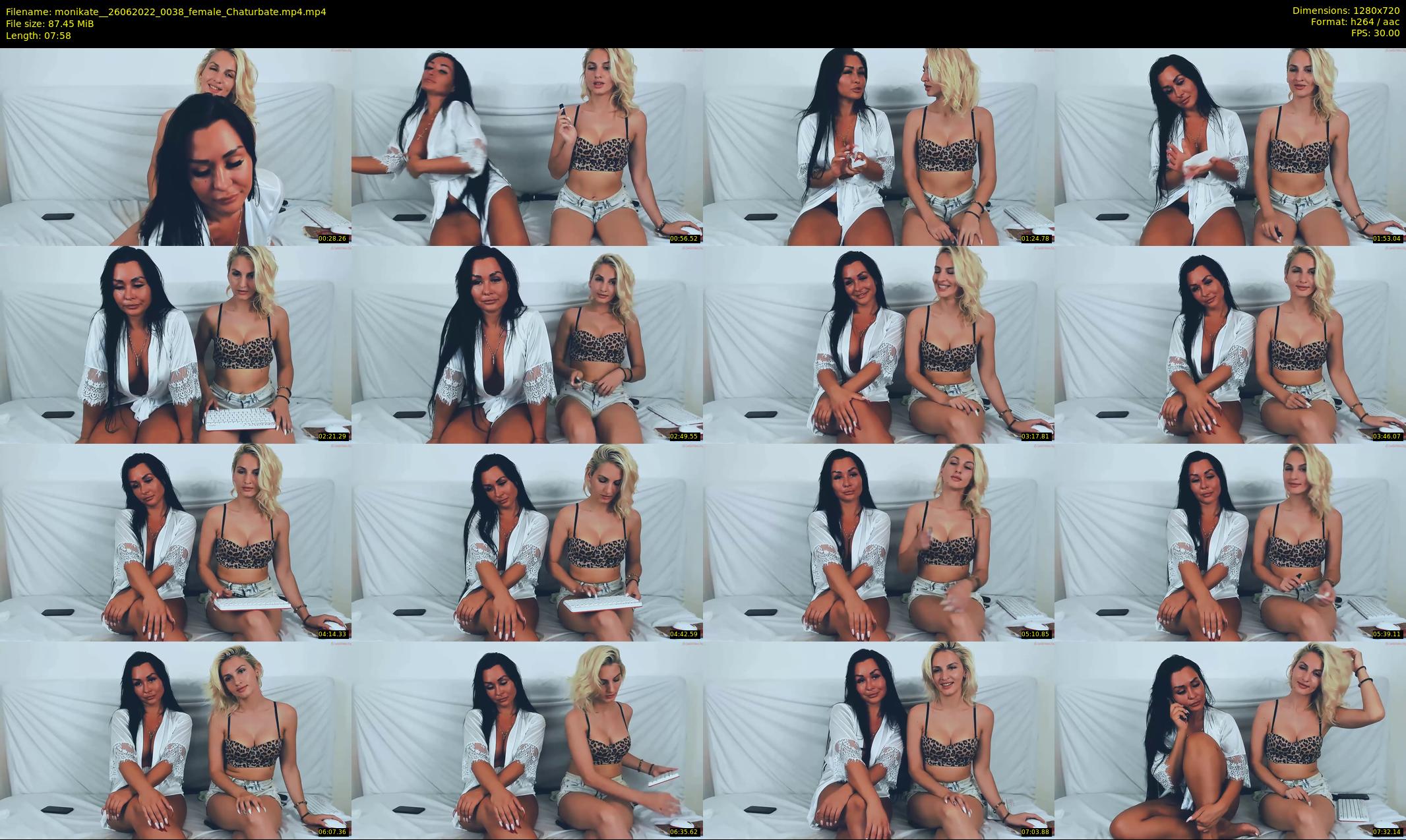 monikate_ — 8 minute Chaturbate couple cam show recording, 720p, Jun 26, 2022