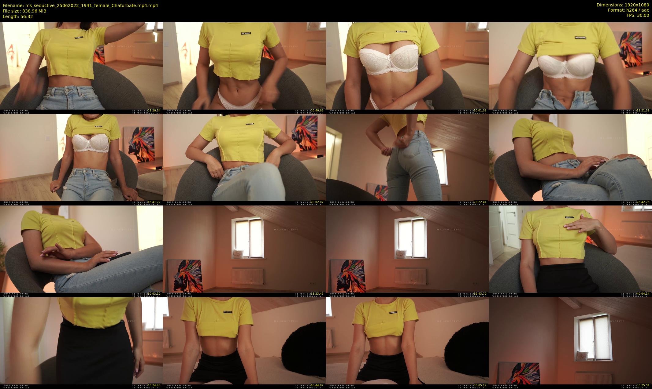 ms_seductive — 57 minute Chaturbate female cam show recording, 1080p, Jun 25, 2022