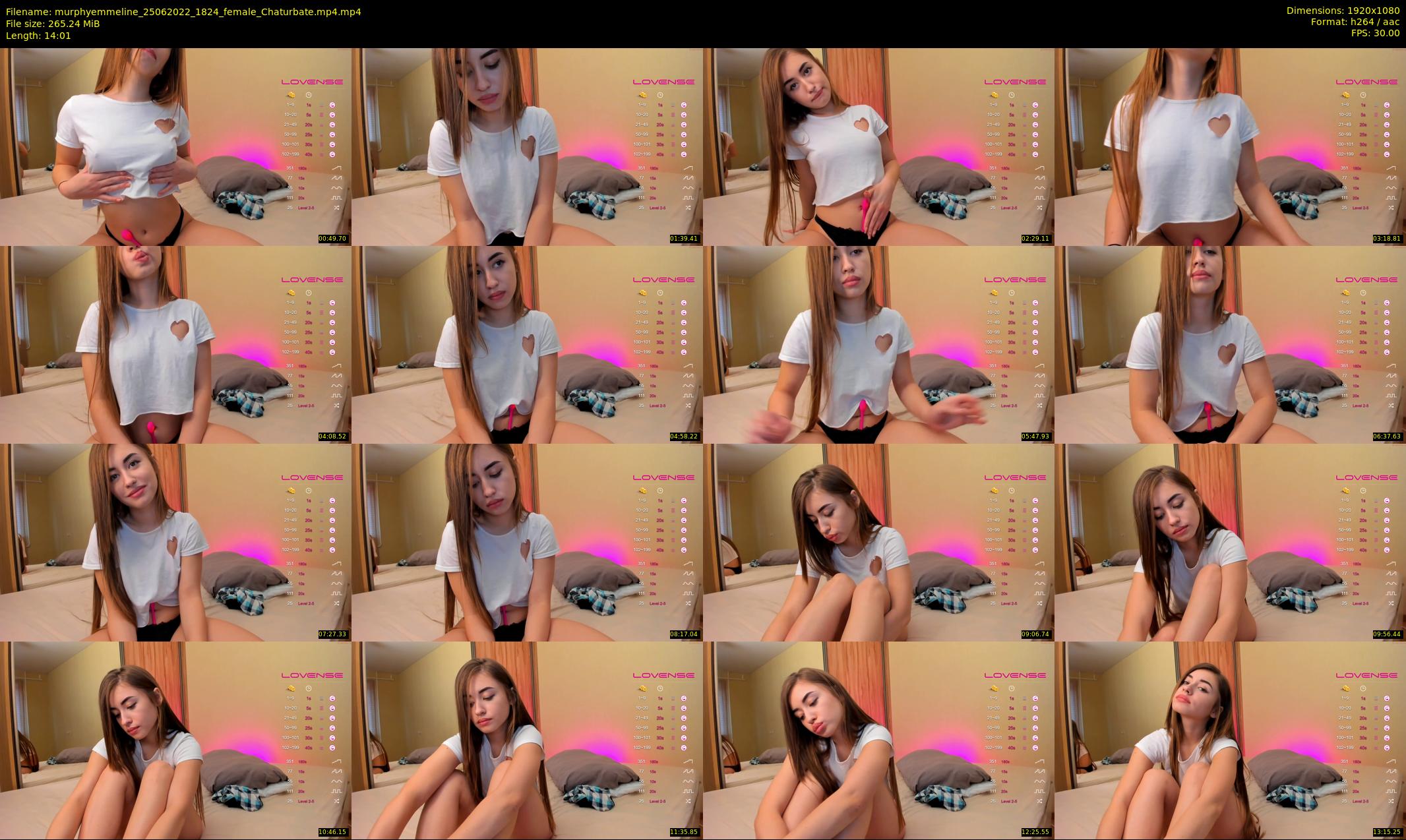 murphyemmeline — 15 minute Chaturbate female cam show recording, 1080p, Jun 25, 2022