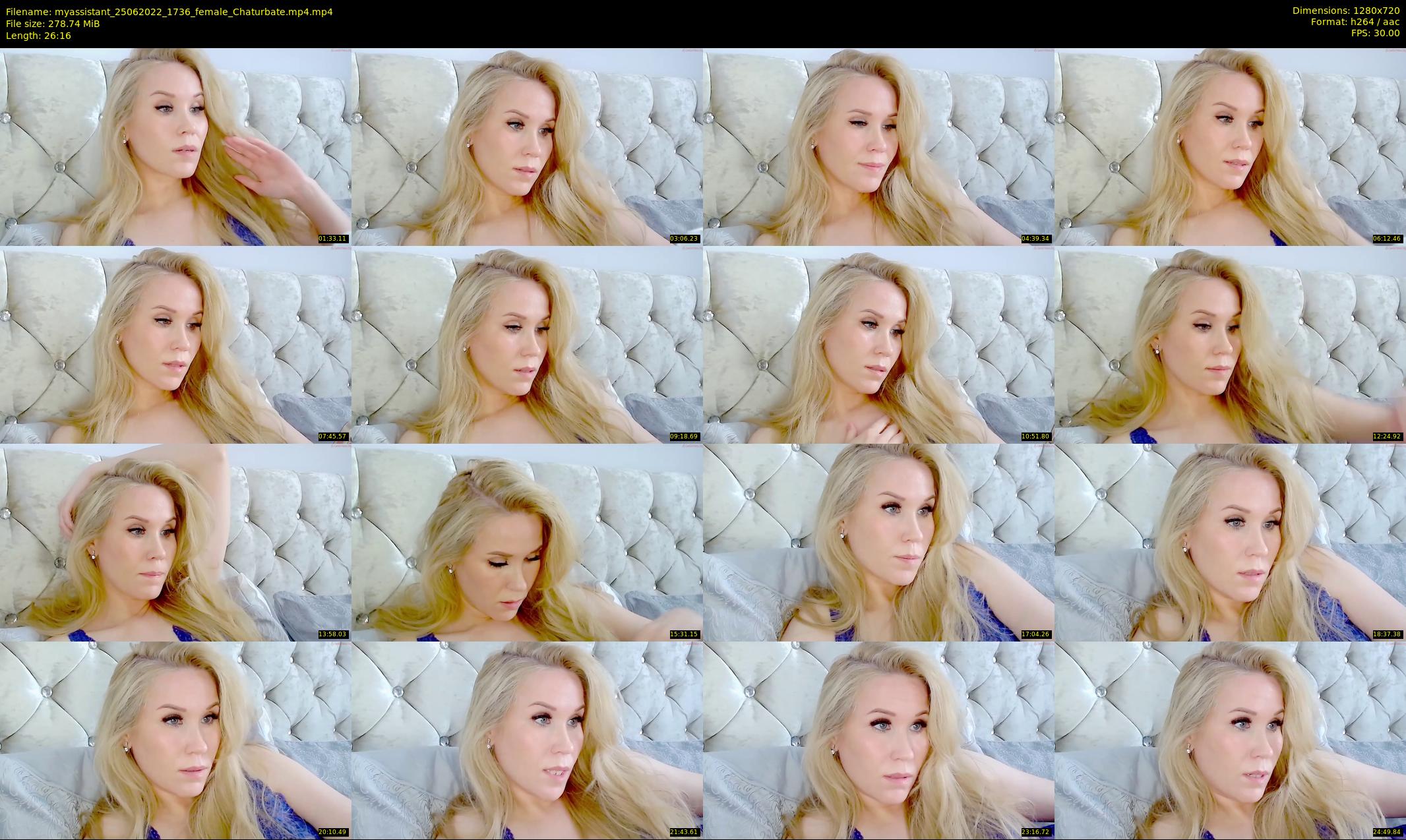 myassistant — 27 minute Chaturbate female cam show recording, 720p, Jun 25, 2022