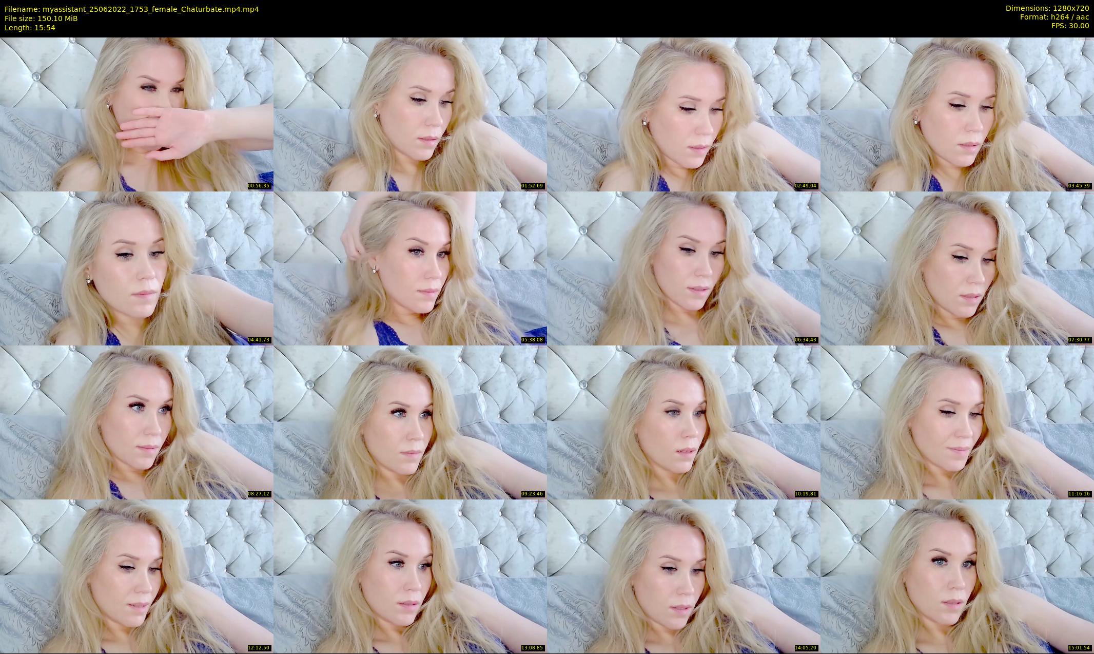 myassistant — 16 minute Chaturbate female cam show recording, 720p, Jun 25, 2022