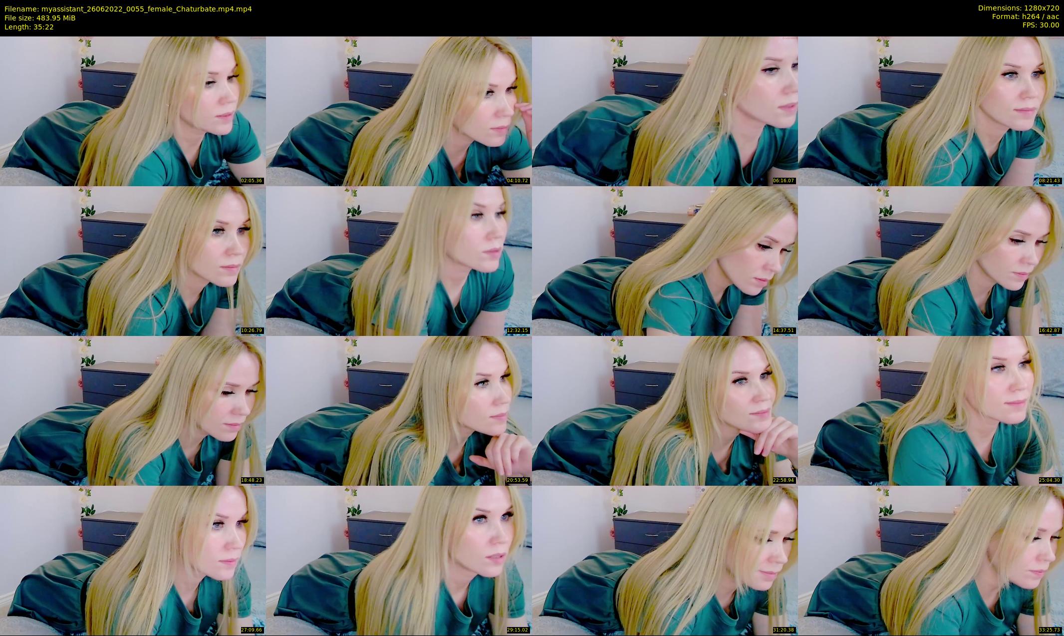 myassistant — 36 minute Chaturbate female cam show recording, 720p, Jun 26, 2022