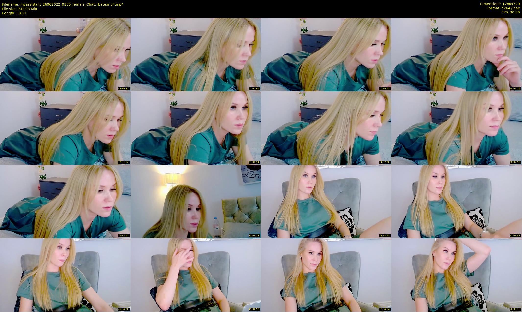 myassistant — 60 minute Chaturbate female cam show recording, 720p, Jun 26, 2022