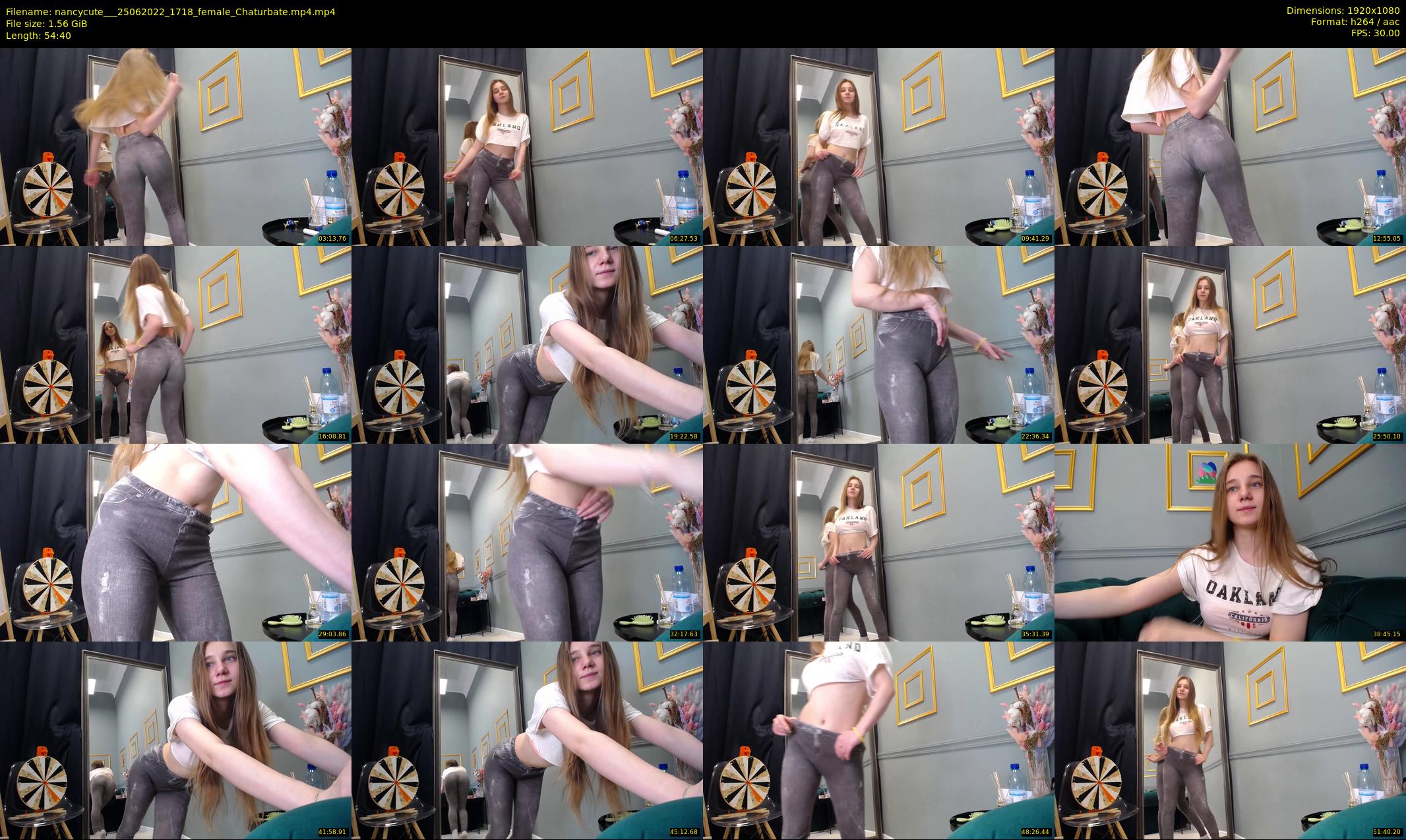 nancycute__ — 55 minute Chaturbate female cam show recording, 1080p, Jun 25, 2022