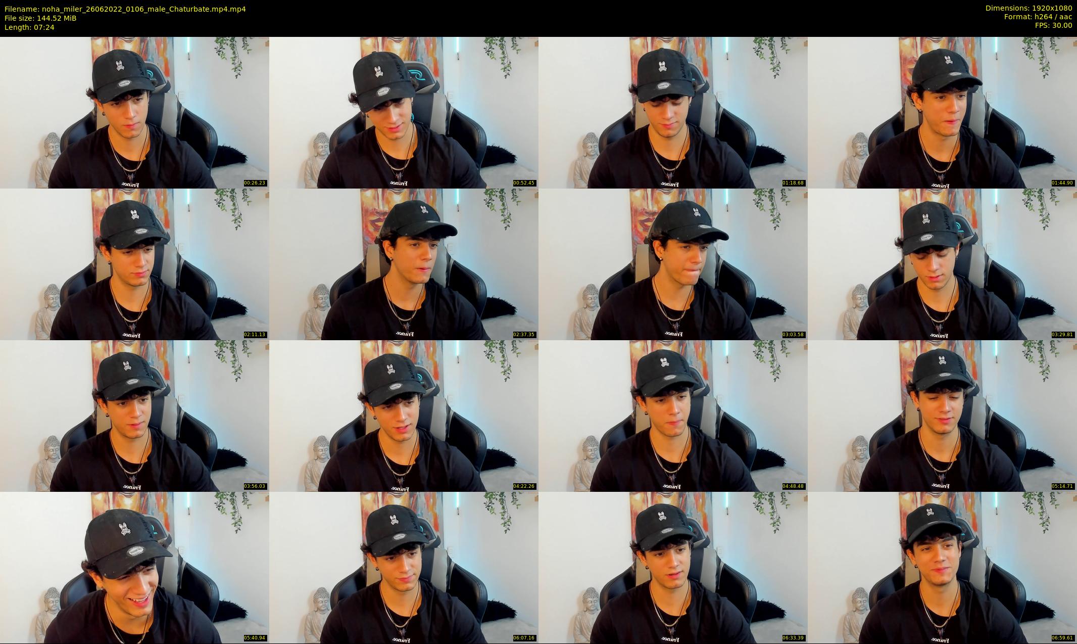 noha_miler — 8 minute Chaturbate male cam show recording, 1080p, Jun 26, 2022