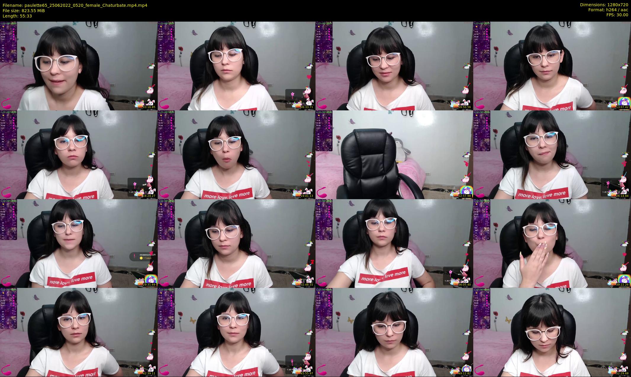 paulette65 — 56 minute Chaturbate female cam show recording, 720p, Jun 25, 2022