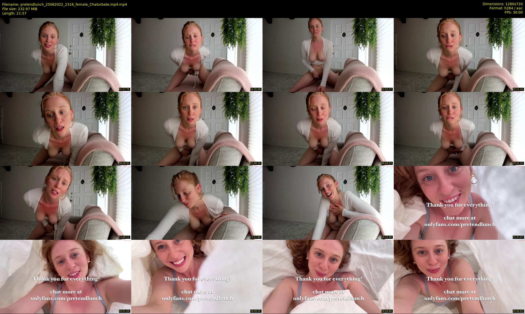 pretendlunch — 22 minute Chaturbate couple cam show recording, 720p, Jun 25, 2022
