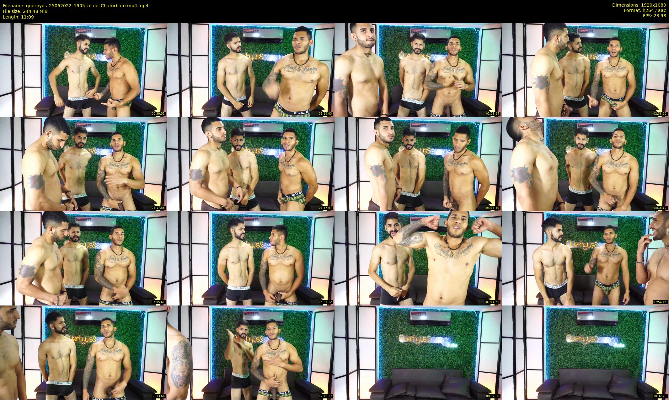querhyus — 12 minute Chaturbate male cam show recording, 1080p, Jun 25, 2022