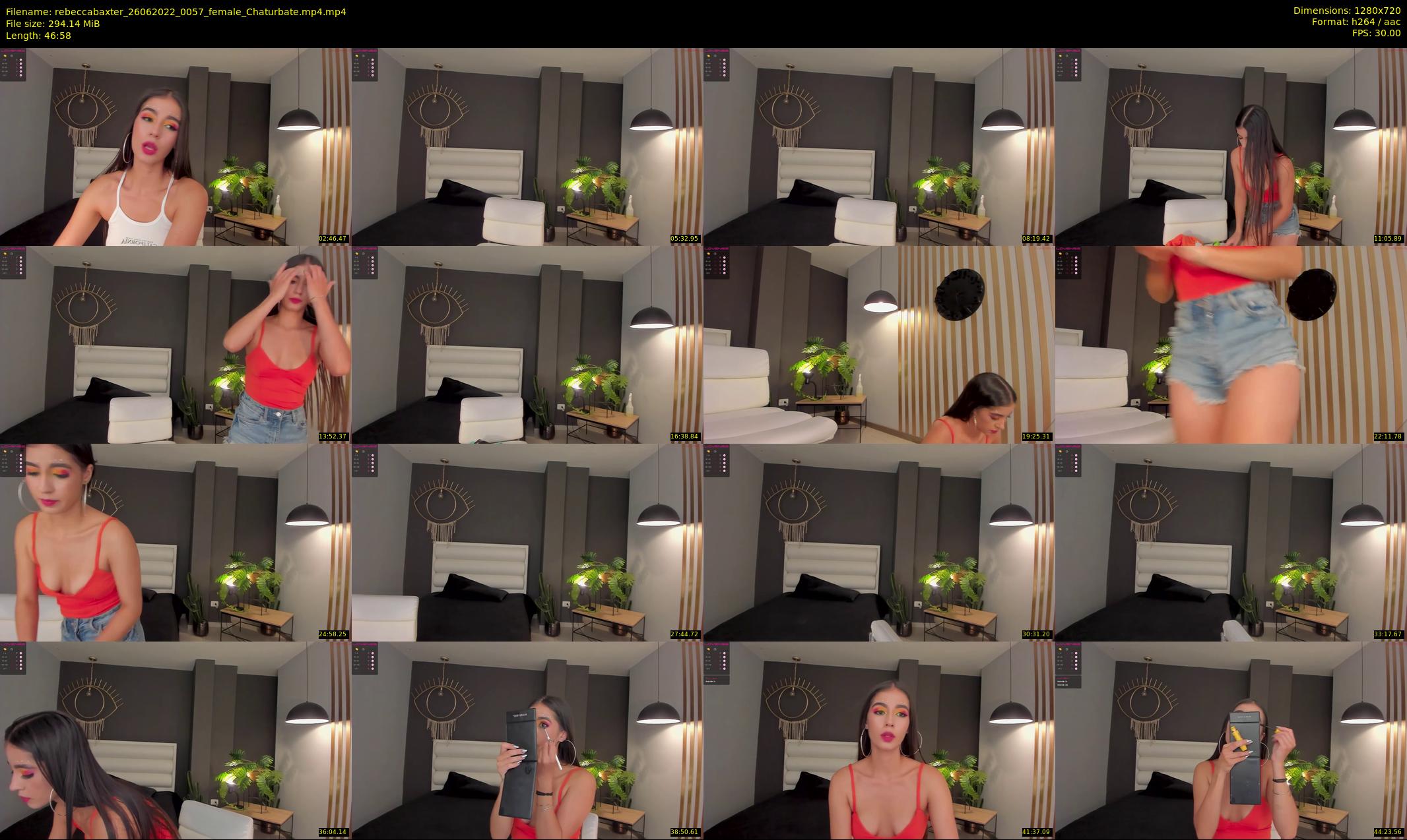 rebeccabaxter — 47 minute Chaturbate female cam show recording, 720p, Jun 26, 2022