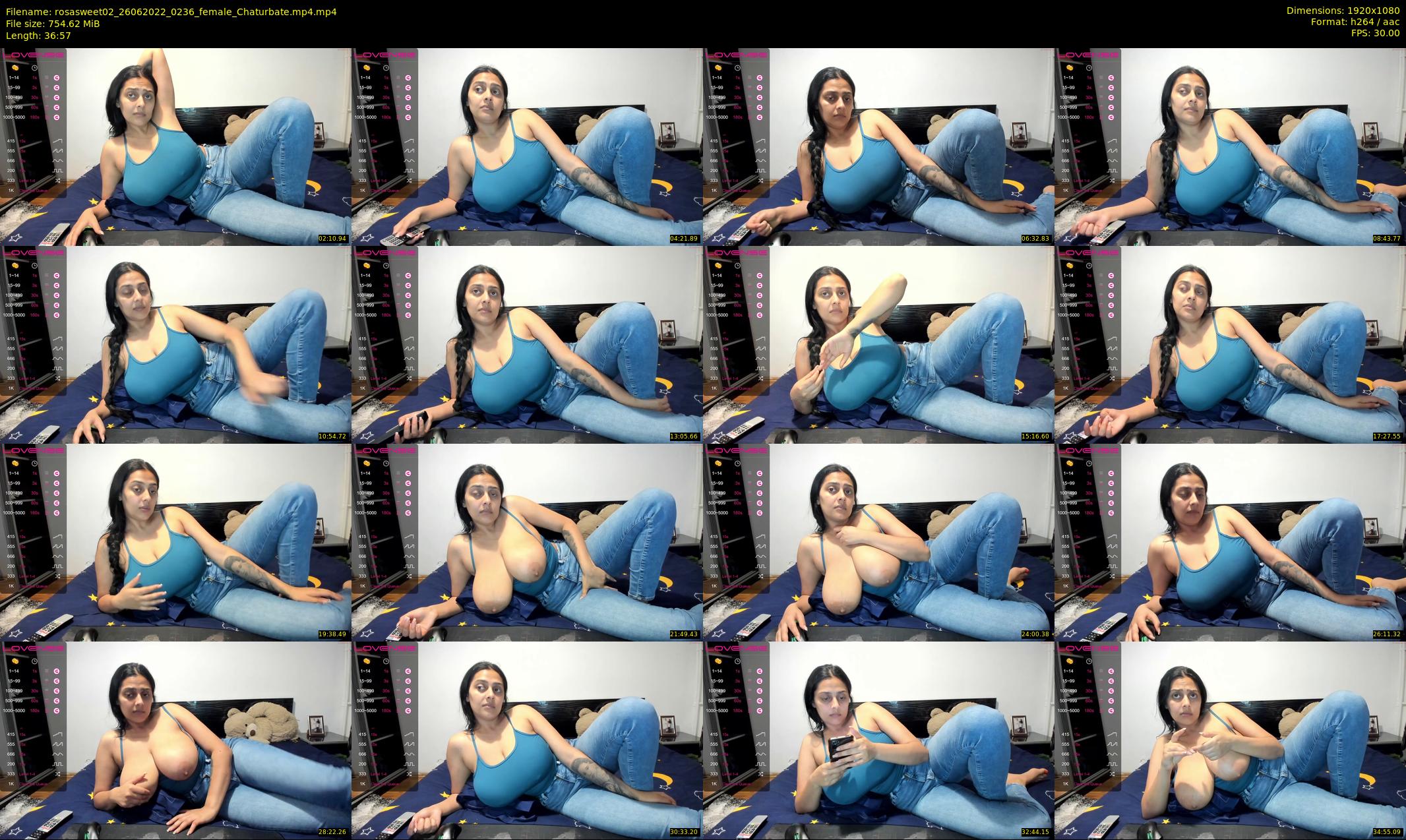 rosasweet02 — 37 minute Chaturbate female cam show recording, 1080p, Jun 26, 2022