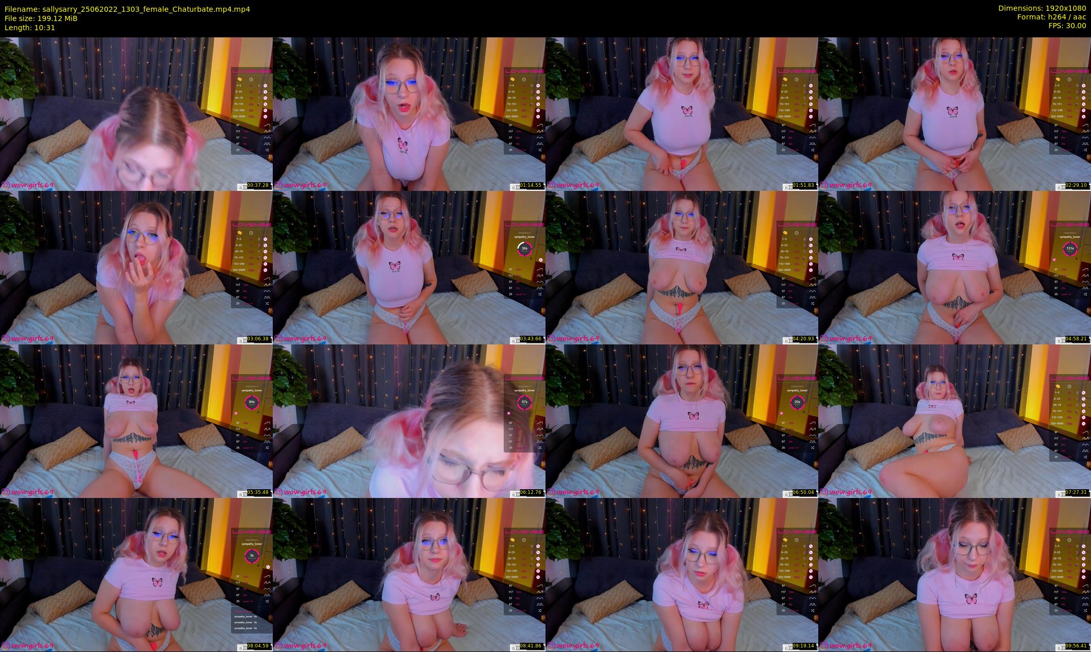 sallysarry — 11 minute Chaturbate couple cam show recording, 1080p, Jun 25, 2022