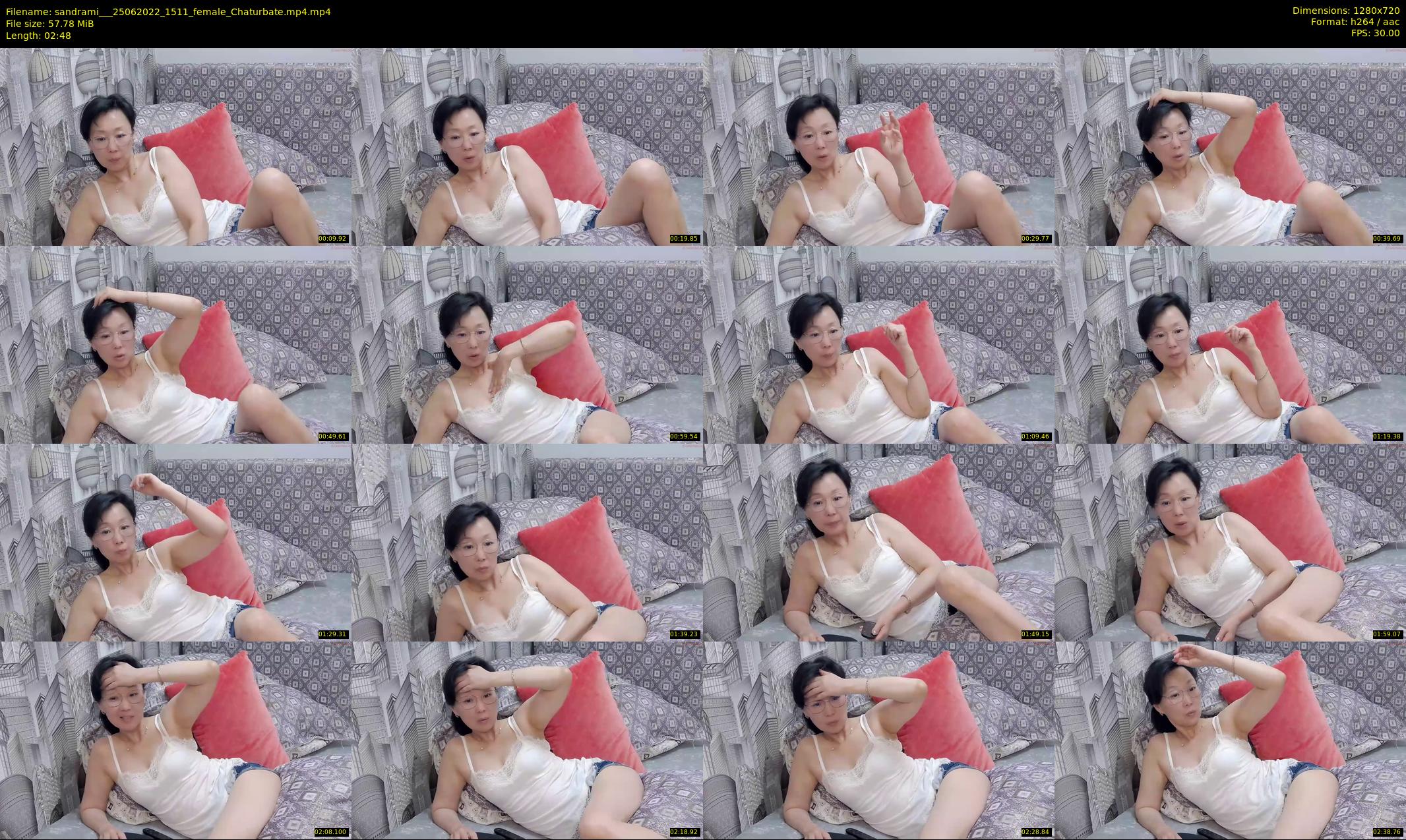 sandrami__ — 3 minute Chaturbate female cam show recording, 720p, Jun 25, 2022