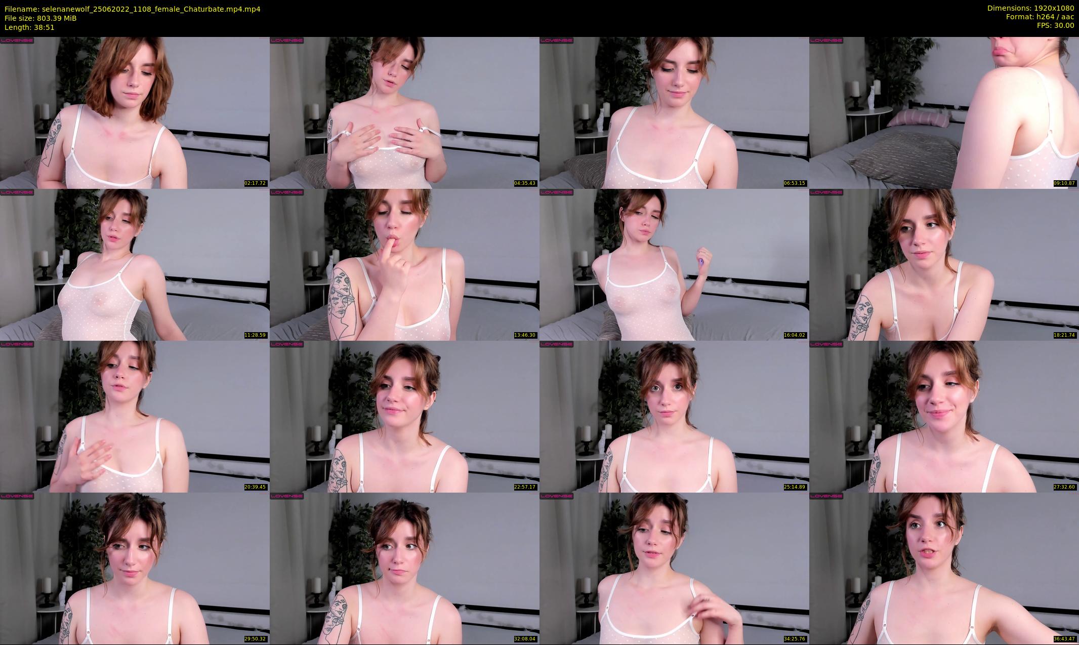 selenanewolf — 39 minute Chaturbate couple cam show recording, 1080p, Jun 25, 2022