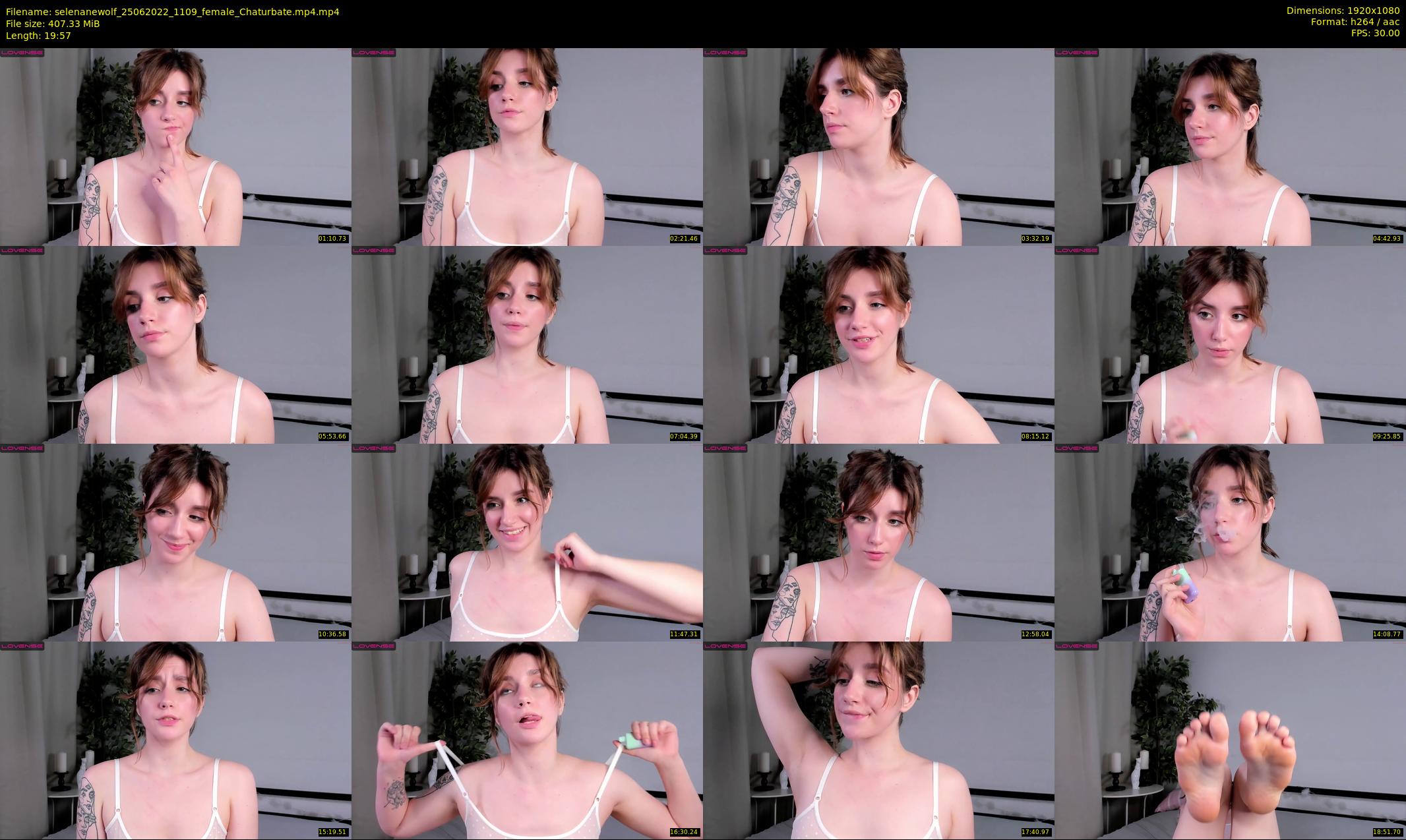 selenanewolf — 20 minute Chaturbate couple cam show recording, 1080p, Jun 25, 2022