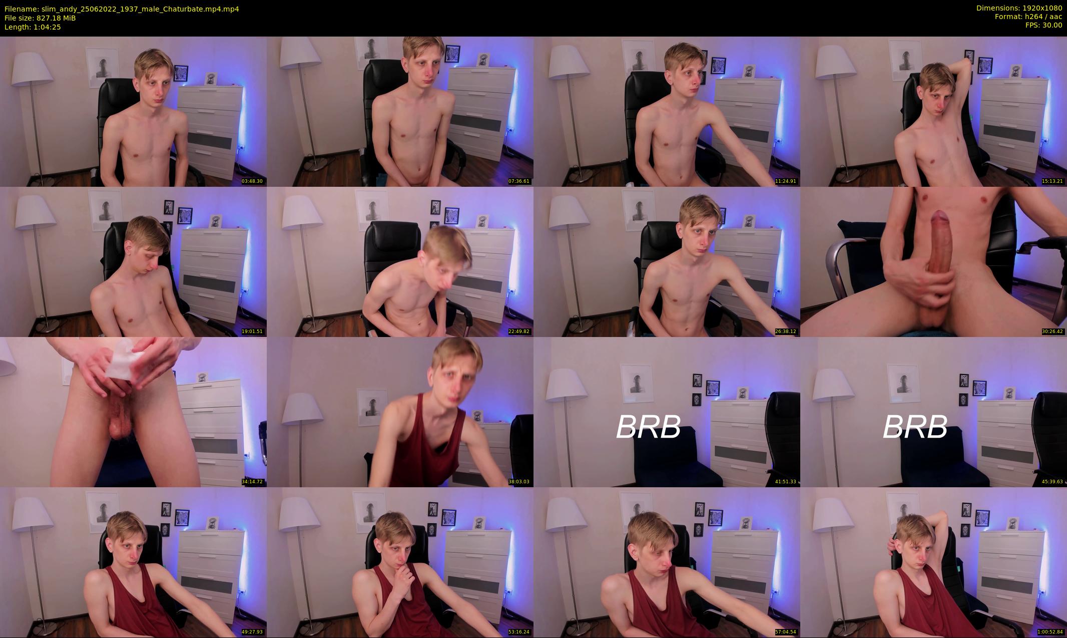 slim_andy — 65 minute Chaturbate male cam show recording, 1080p, Jun 25, 2022