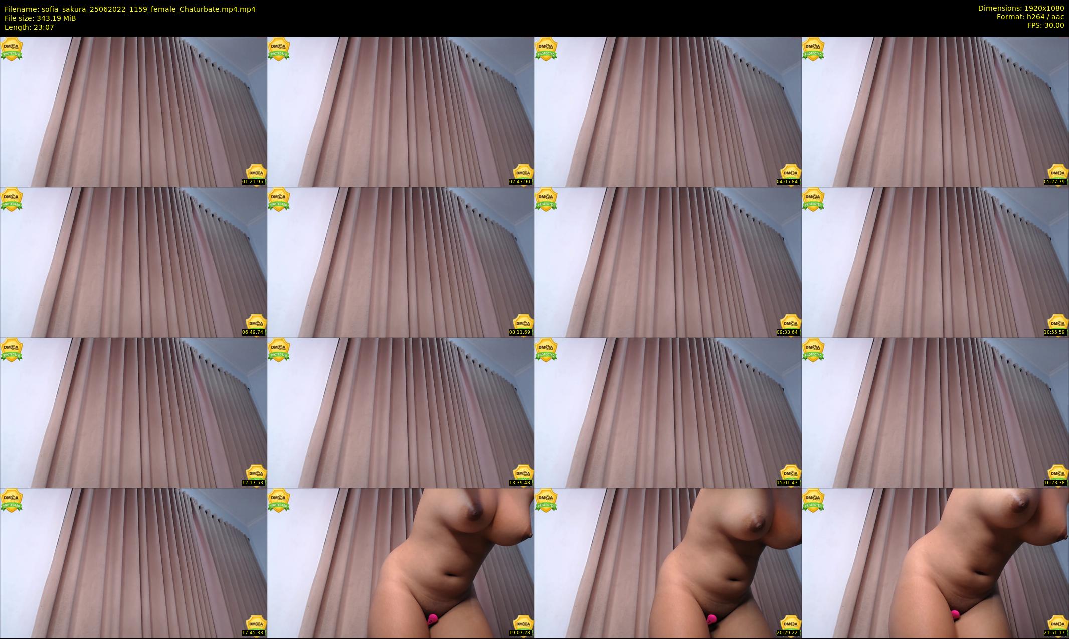 sofia_sakura — 24 minute Chaturbate female cam show recording, 1080p, Jun 25, 2022