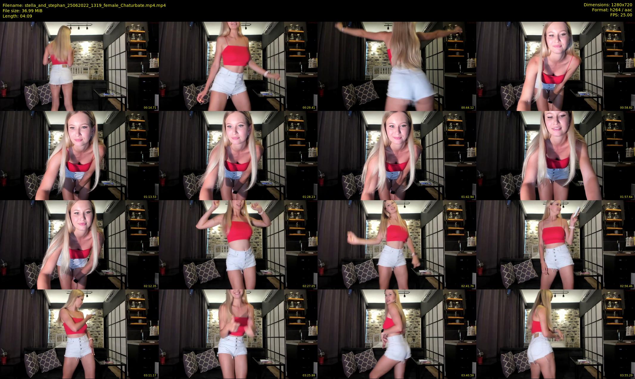 stella_and_stephan — 5 minute Chaturbate couple cam show recording, 720p, Jun 25, 2022