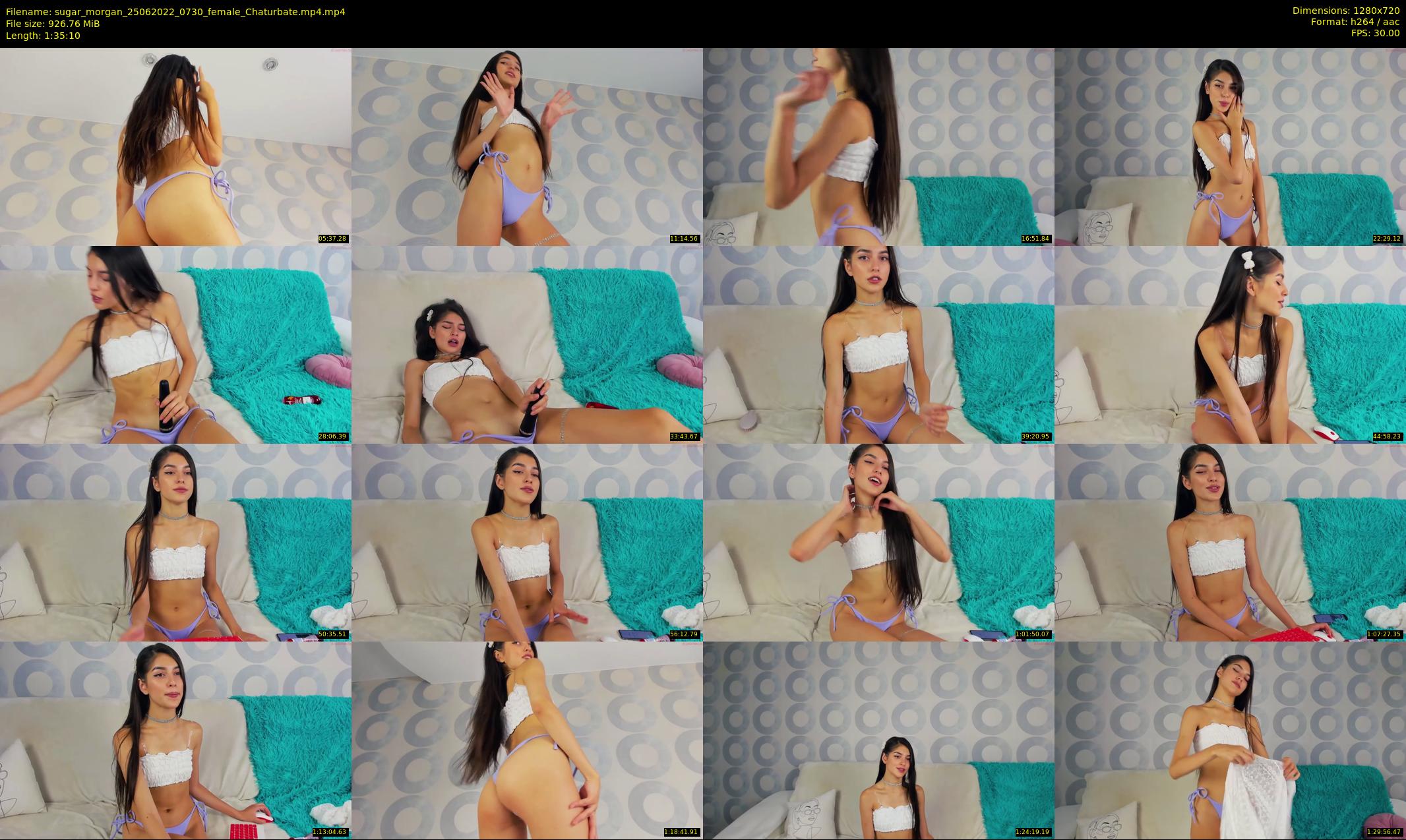 sugar_morgan — 96 minute Chaturbate female cam show recording, 720p, Jun 25, 2022