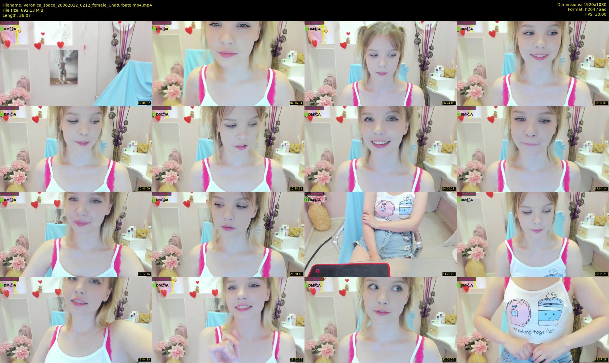 veronica_space — 37 minute Chaturbate female cam show recording, 1080p, Jun 26, 2022