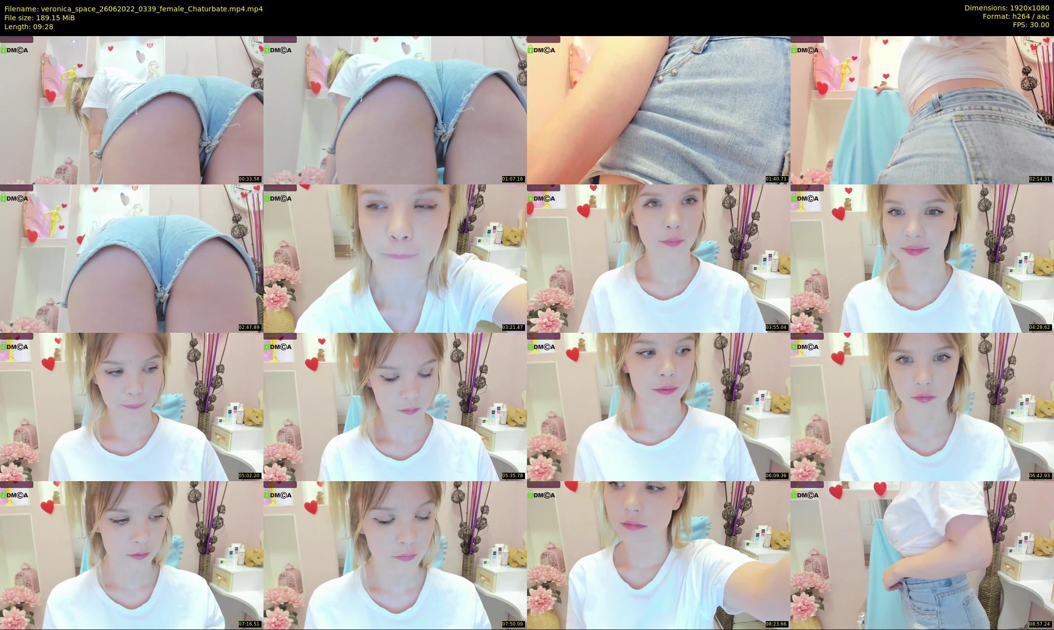 veronica_space — 10 minute Chaturbate female cam show recording, 1080p, Jun 26, 2022