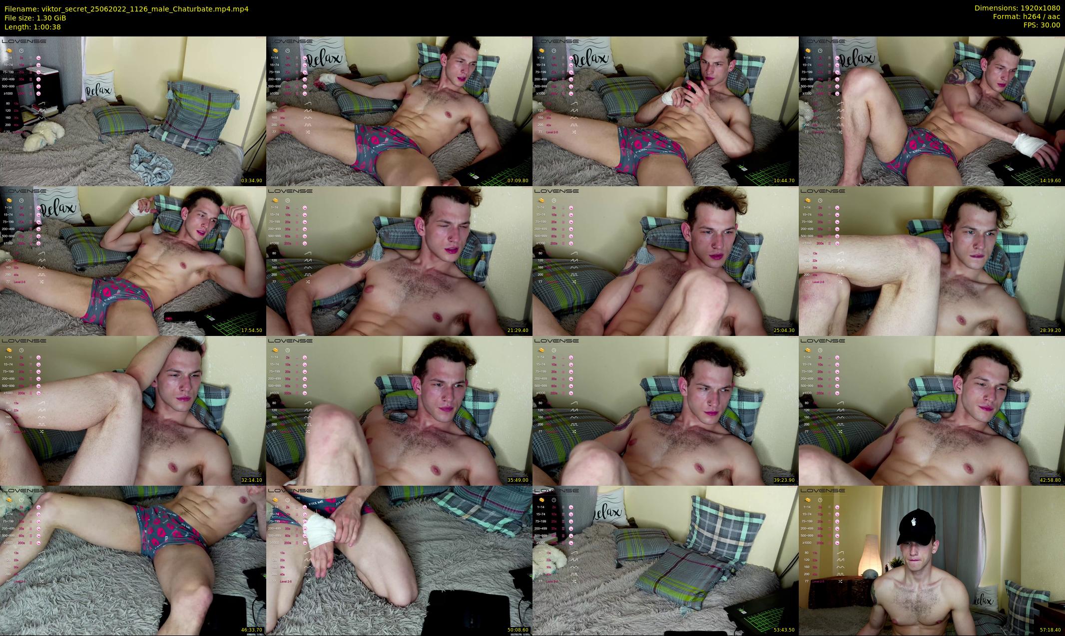 viktor_secret — 61 minute Chaturbate male cam show recording, 1080p, Jun 25, 2022