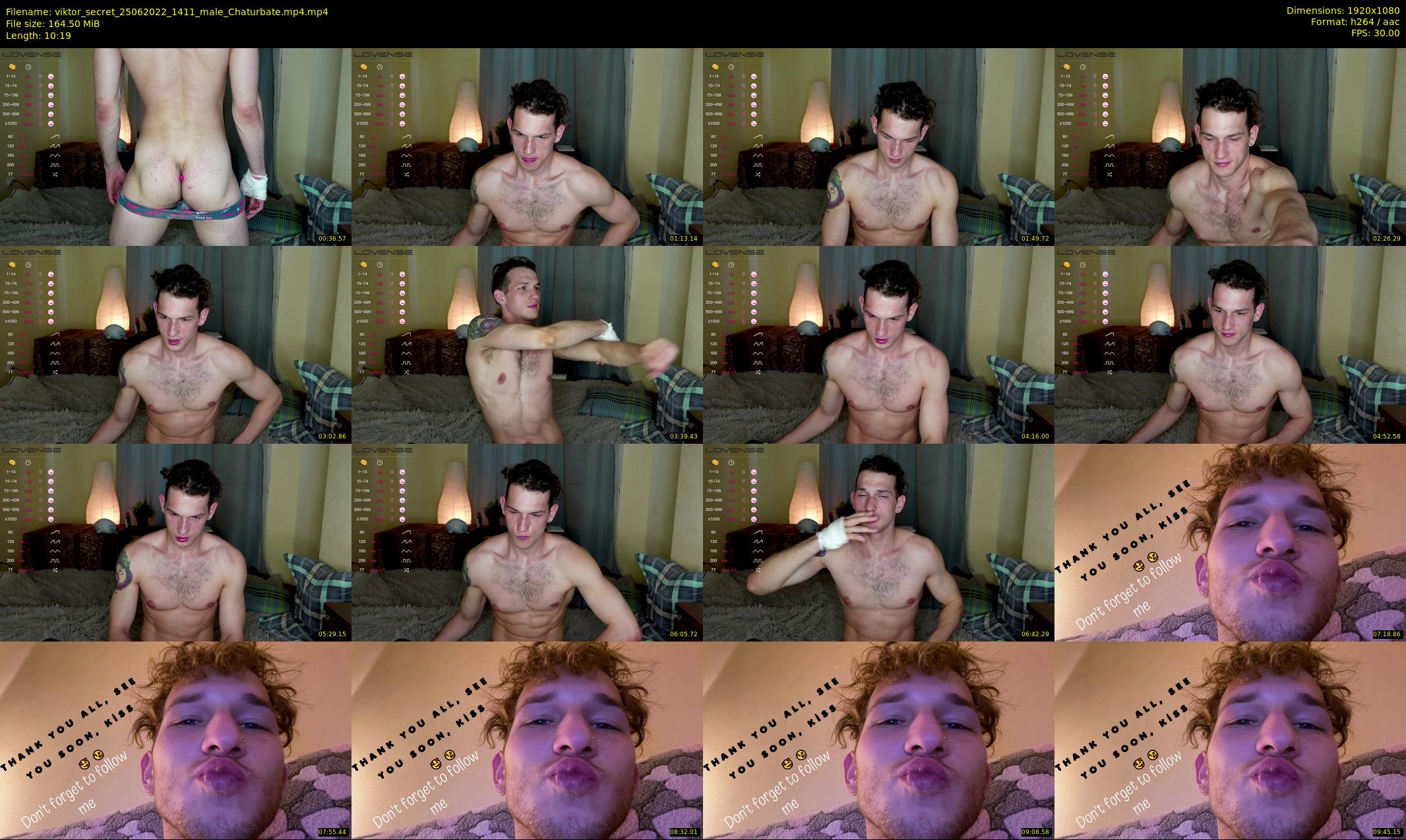viktor_secret — 11 minute Chaturbate male cam show recording, 1080p, Jun 25, 2022