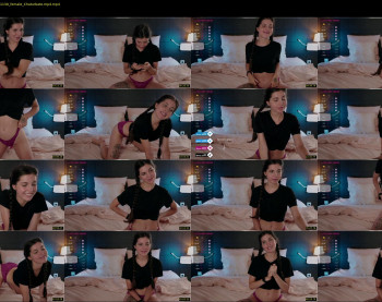 wearehottest — 55 minute Chaturbate couple cam show recording, 1080p, Jun 25, 2022