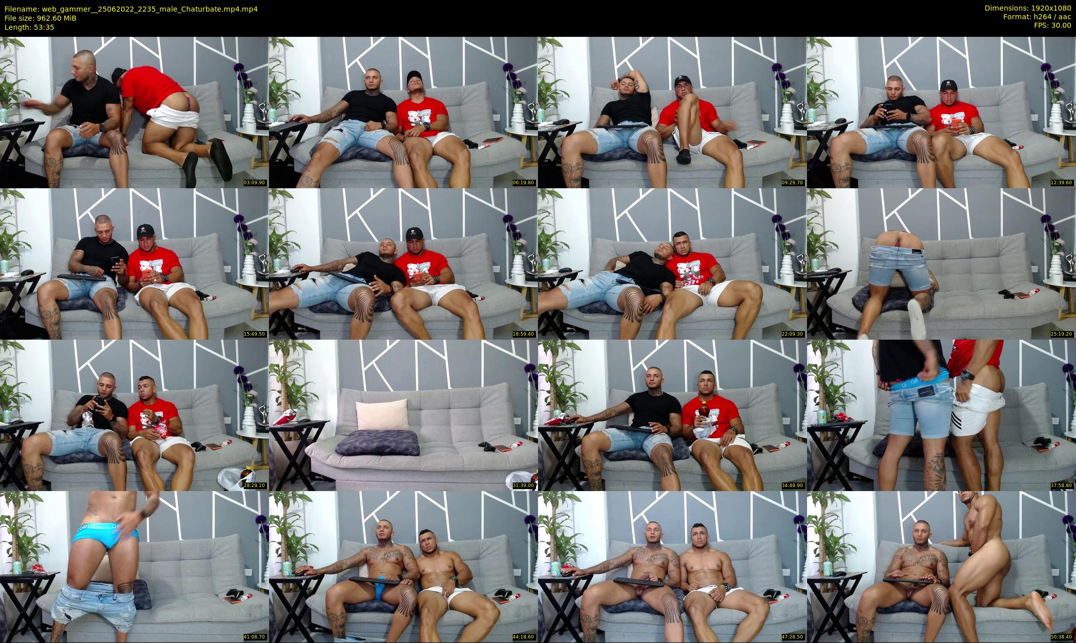 web_gammer_ — 54 minute Chaturbate male cam show recording, 1080p, Jun 25, 2022