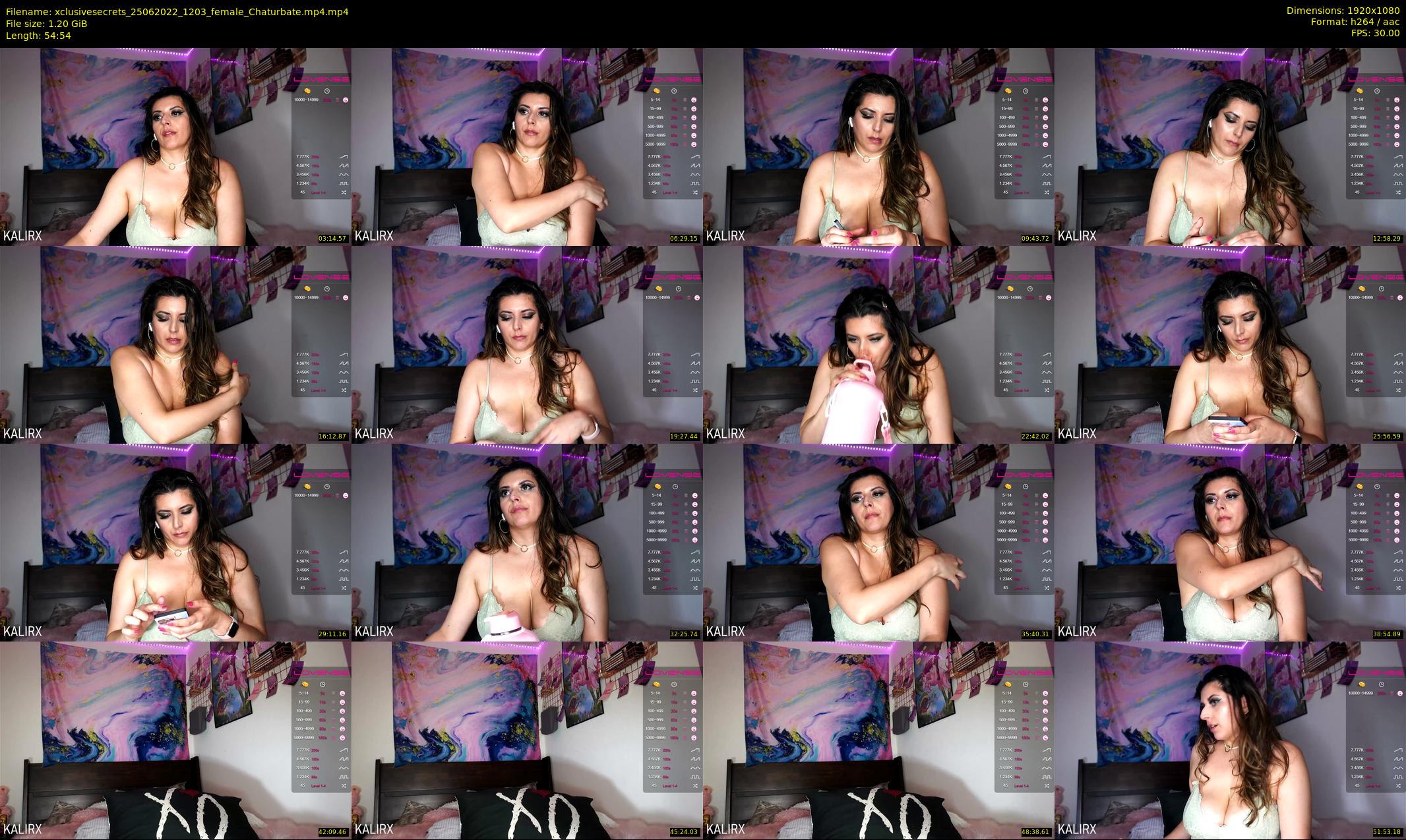 xclusivesecrets — 55 minute Chaturbate female cam show recording, 1080p, Jun 25, 2022
