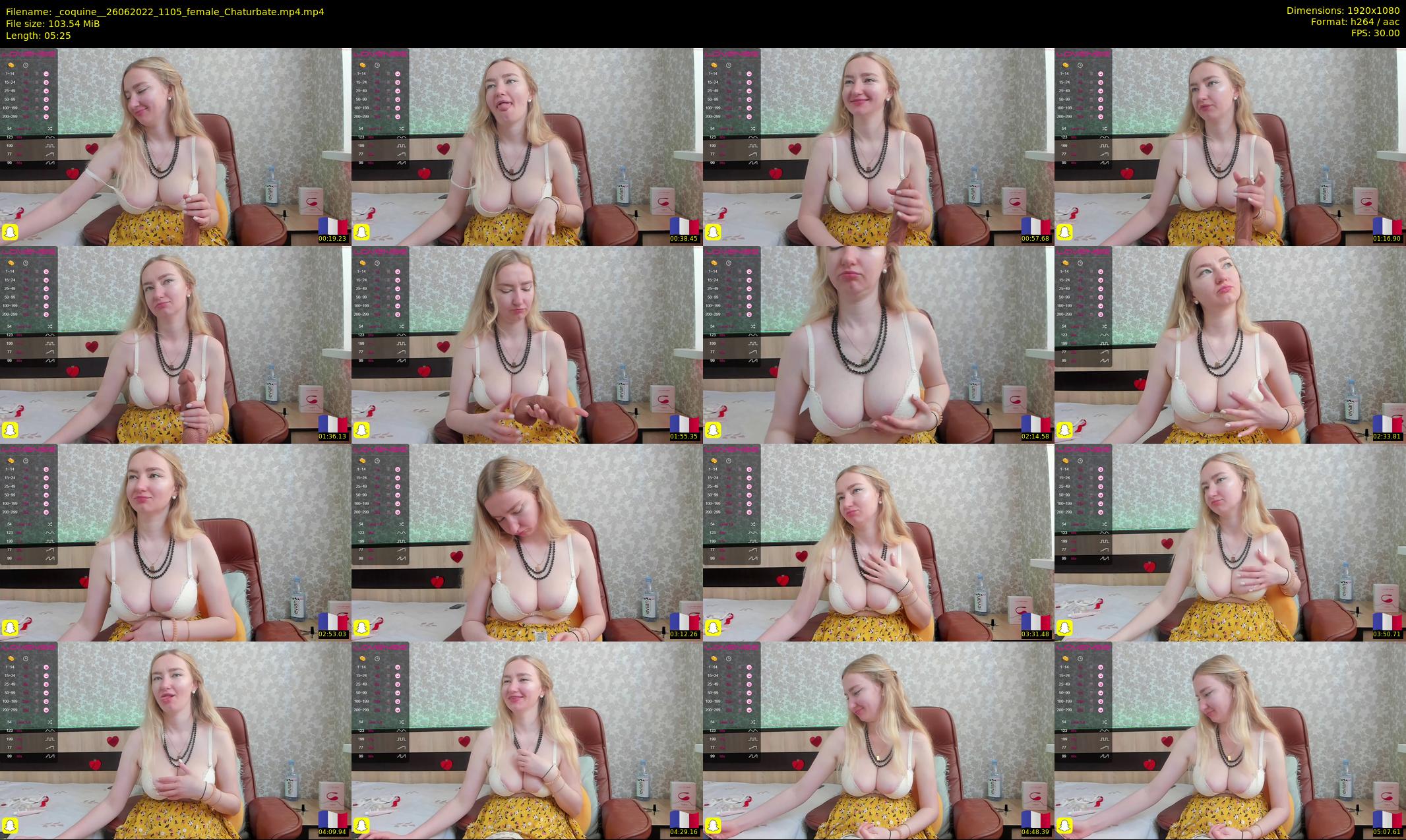 _coquine_ — 6 minute Chaturbate female cam show recording, 1080p, Jun 26, 2022