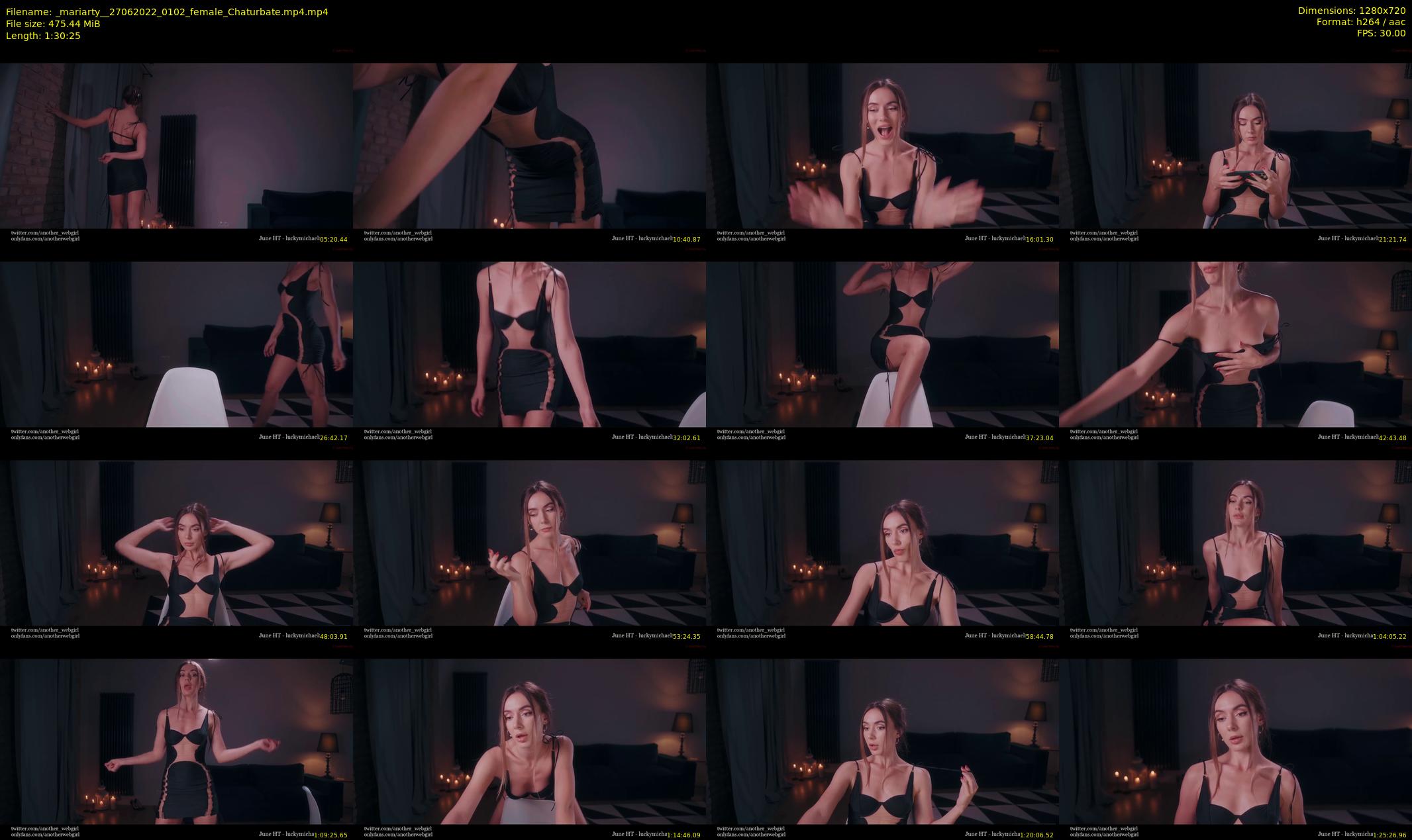 _mariarty_ — 91 minute Chaturbate female cam show recording, 720p, Jun 27, 2022
