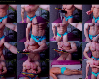 adam_muscle_ — 50 minute Chaturbate male cam show recording, 1080p, Jun 27, 2022