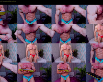 adam_muscle_ — 6 minute Chaturbate male cam show recording, 1080p, Jun 27, 2022