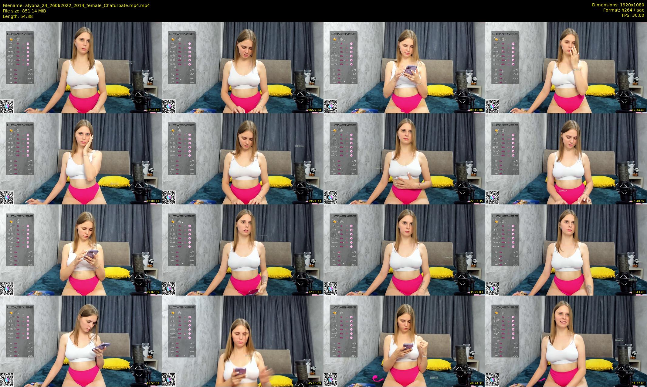alyona_24 — 55 minute Chaturbate female cam show recording, 1080p, Jun 26, 2022
