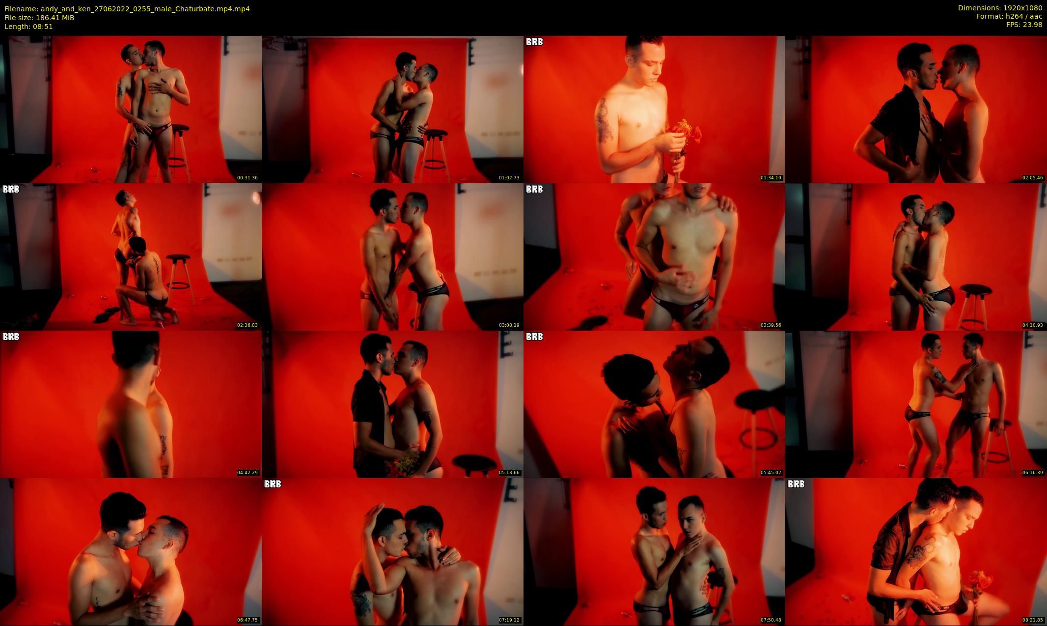 andy_and_ken — 9 minute Chaturbate male cam show recording, 1080p, Jun 27, 2022