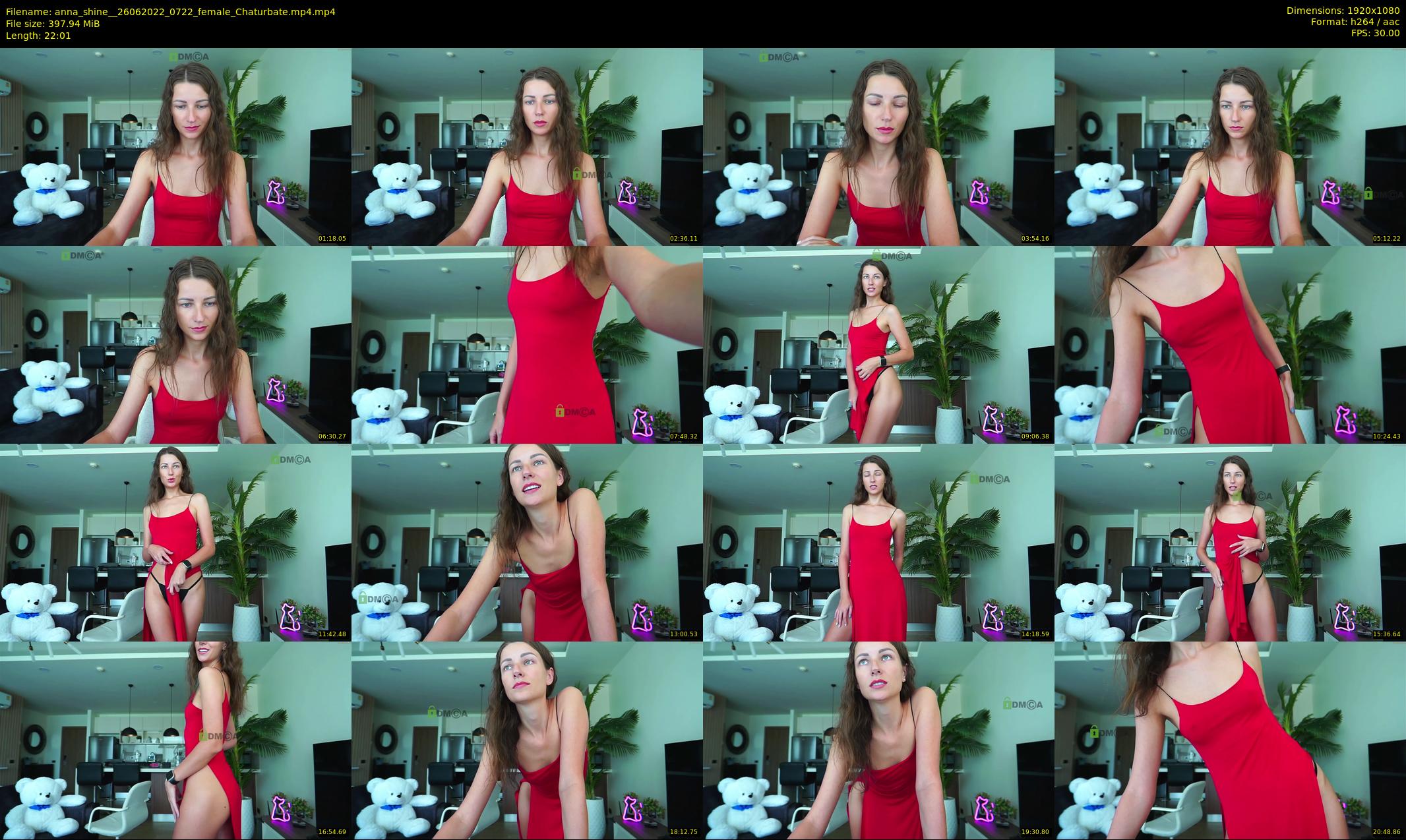 anna_shine_ — 23 minute Chaturbate female cam show recording, 1080p, Jun 26, 2022