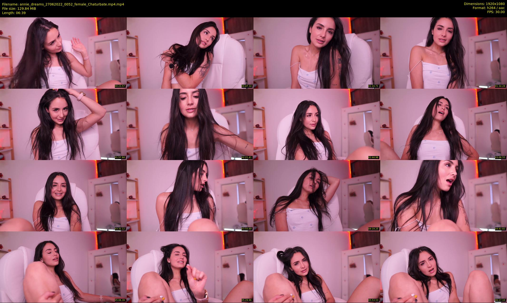 annie_dreams — 7 minute Chaturbate female cam show recording, 1080p, Jun 27, 2022