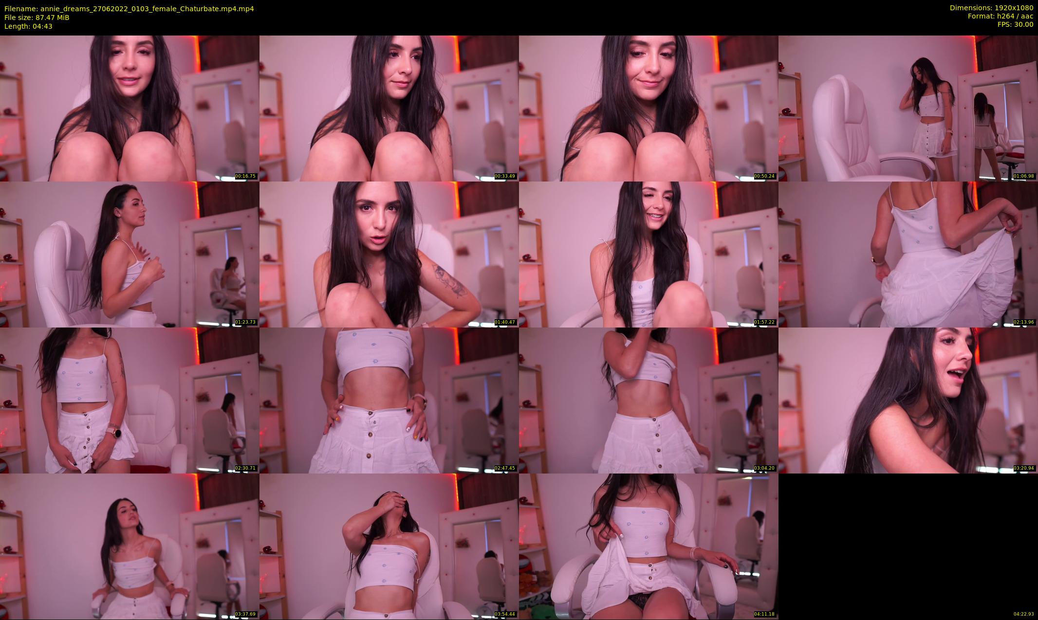 annie_dreams — 5 minute Chaturbate female cam show recording, 1080p, Jun 27, 2022