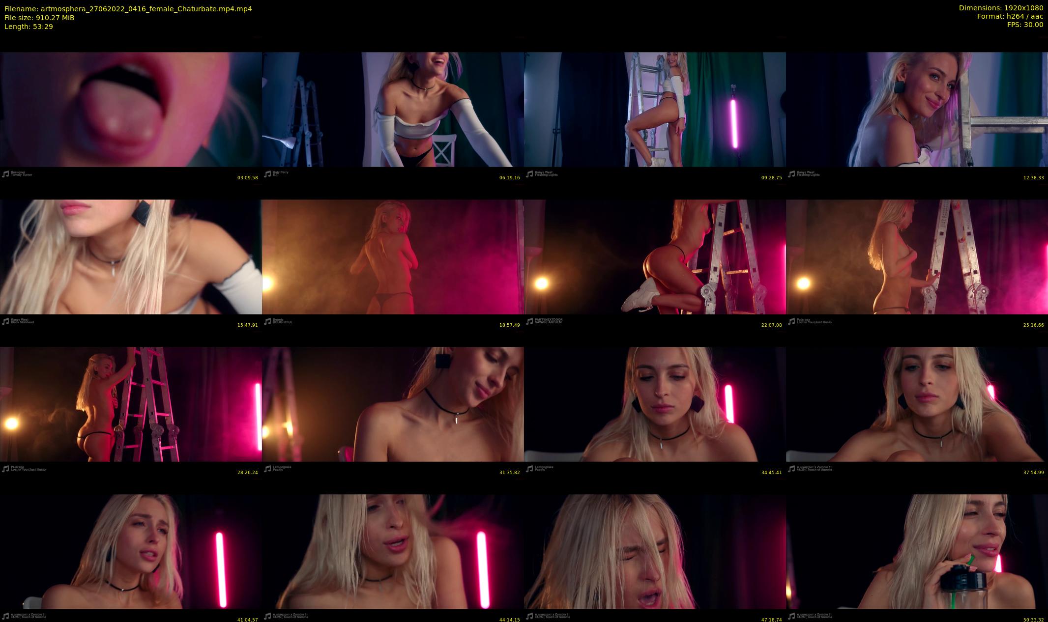 artmosphera — 54 minute Chaturbate female cam show recording, 1080p, Jun 27, 2022