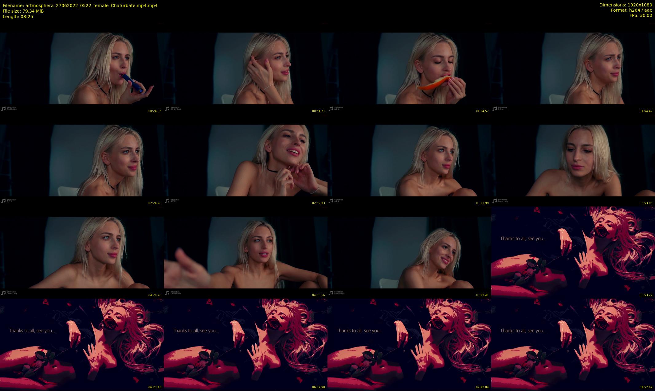 artmosphera — 9 minute Chaturbate female cam show recording, 1080p, Jun 27, 2022