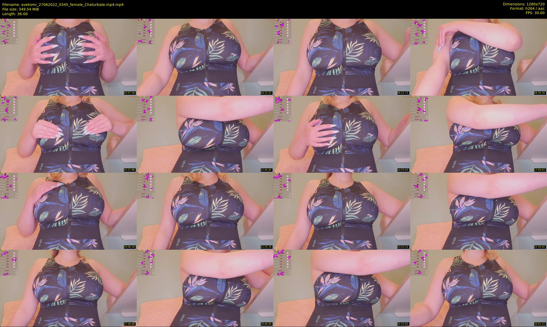aveksmr — 36 minute Chaturbate couple cam show recording, 720p, Jun 27, 2022