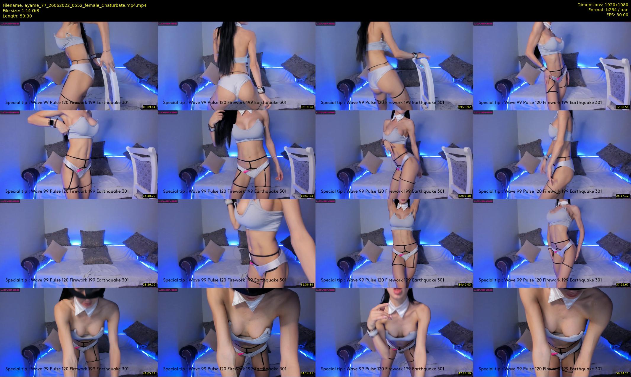 ayame_77 — 54 minute Chaturbate female cam show recording, 1080p, Jun 26, 2022