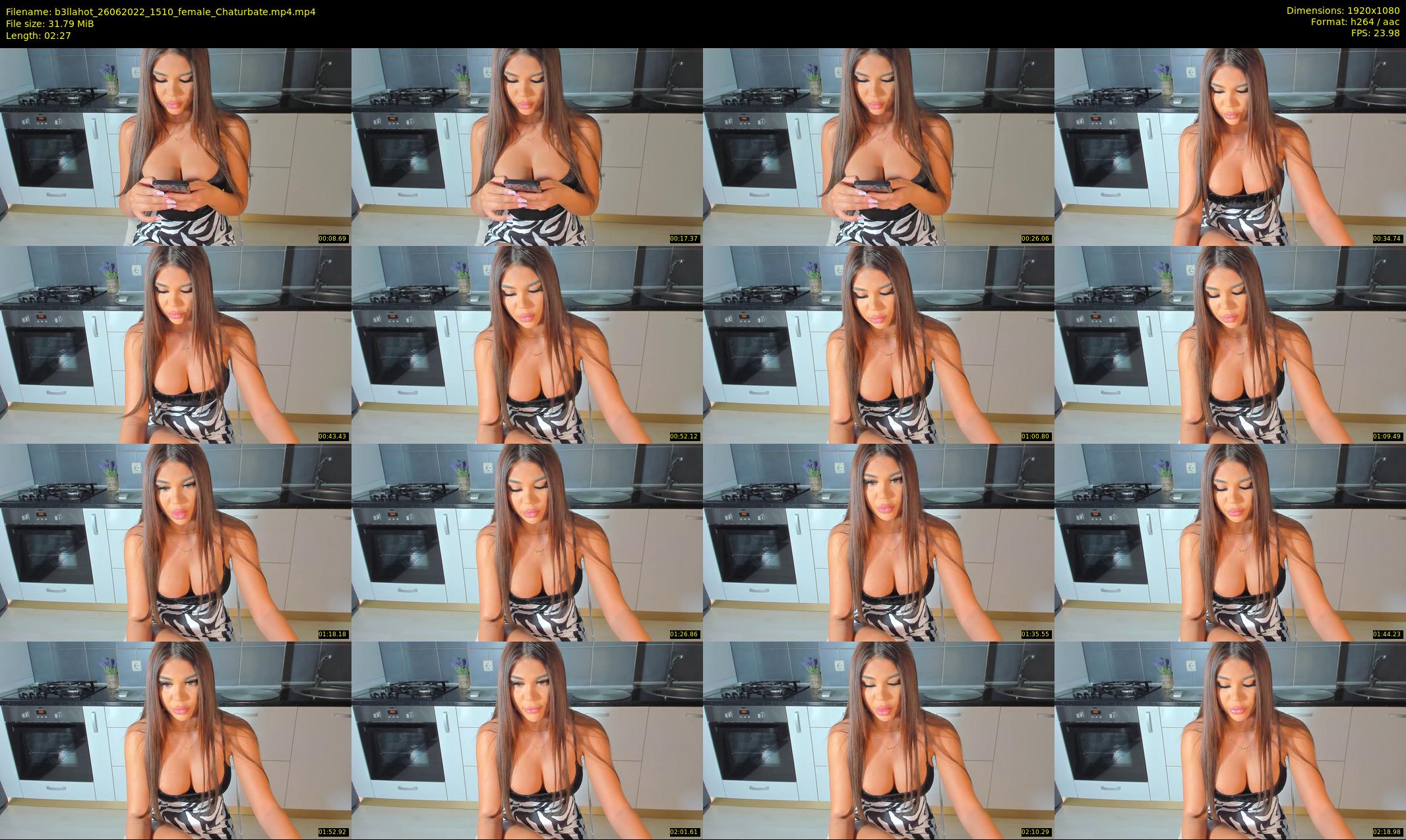 b3llahot — 3 minute Chaturbate female cam show recording, 1080p, Jun 26, 2022