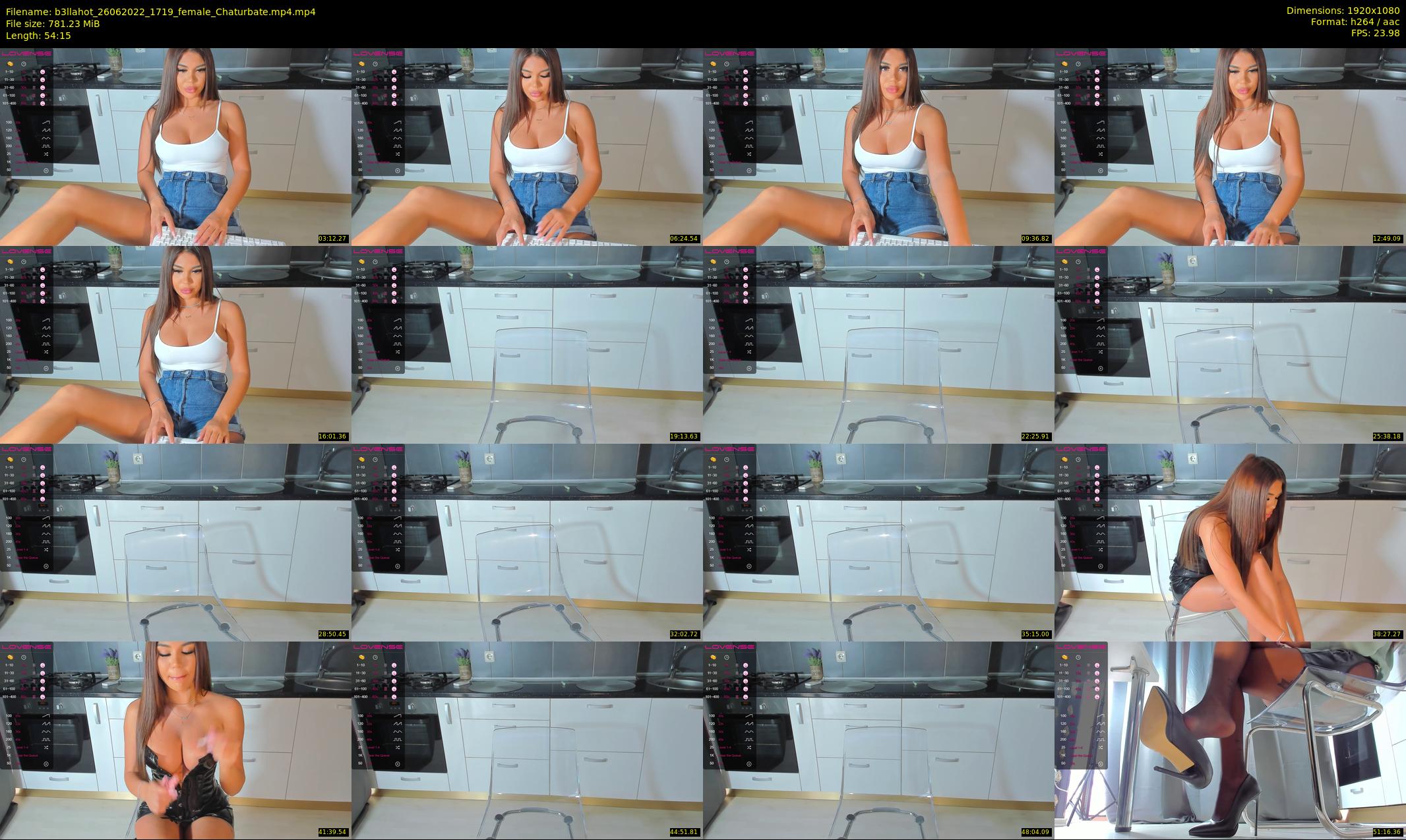 b3llahot — 55 minute Chaturbate female cam show recording, 1080p, Jun 26, 2022