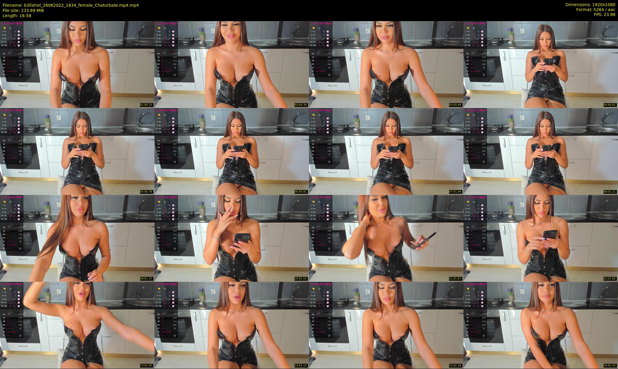 b3llahot — 17 minute Chaturbate female cam show recording, 1080p, Jun 26, 2022