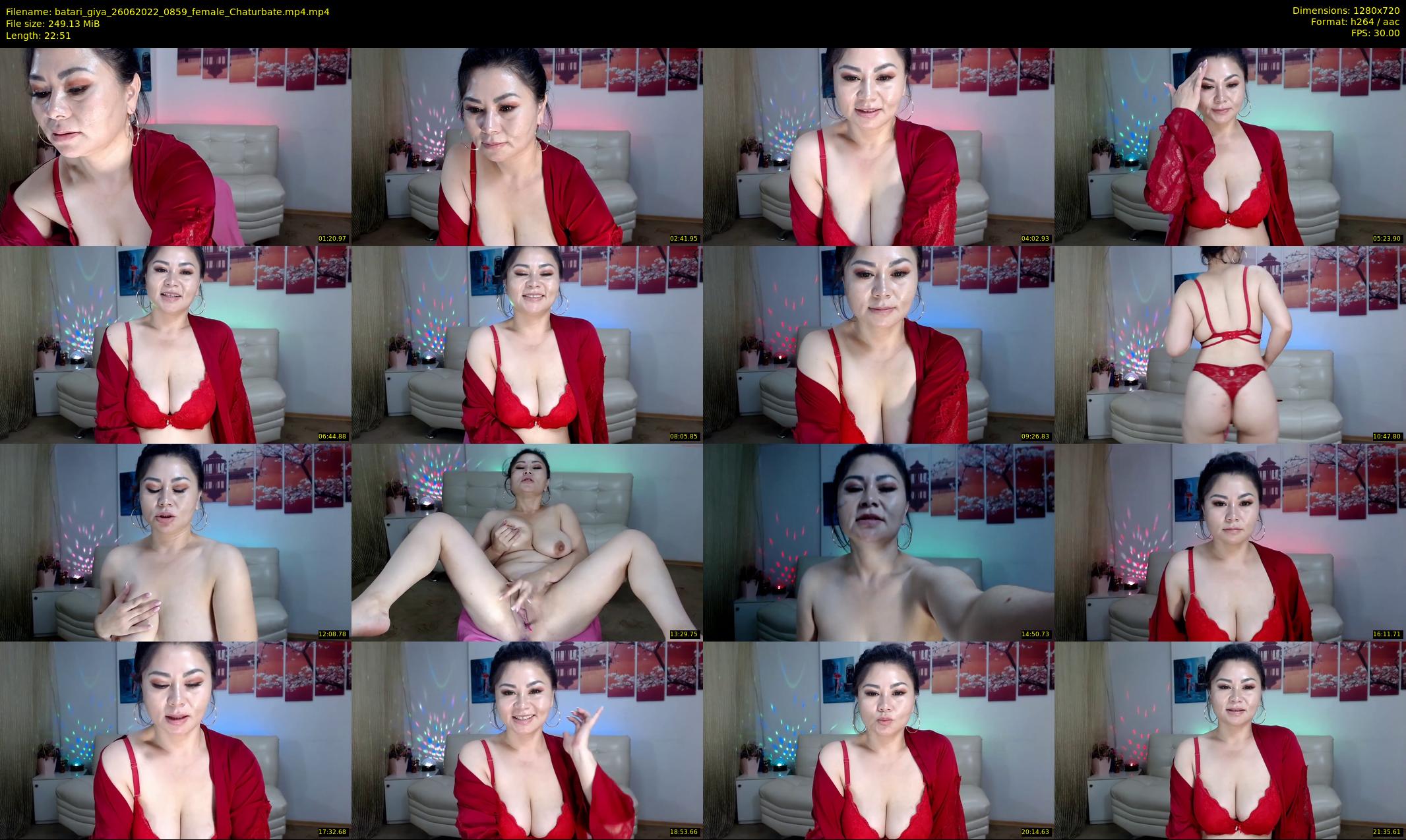 batari_giya — 23 minute Chaturbate female cam show recording, 720p, Jun 26, 2022