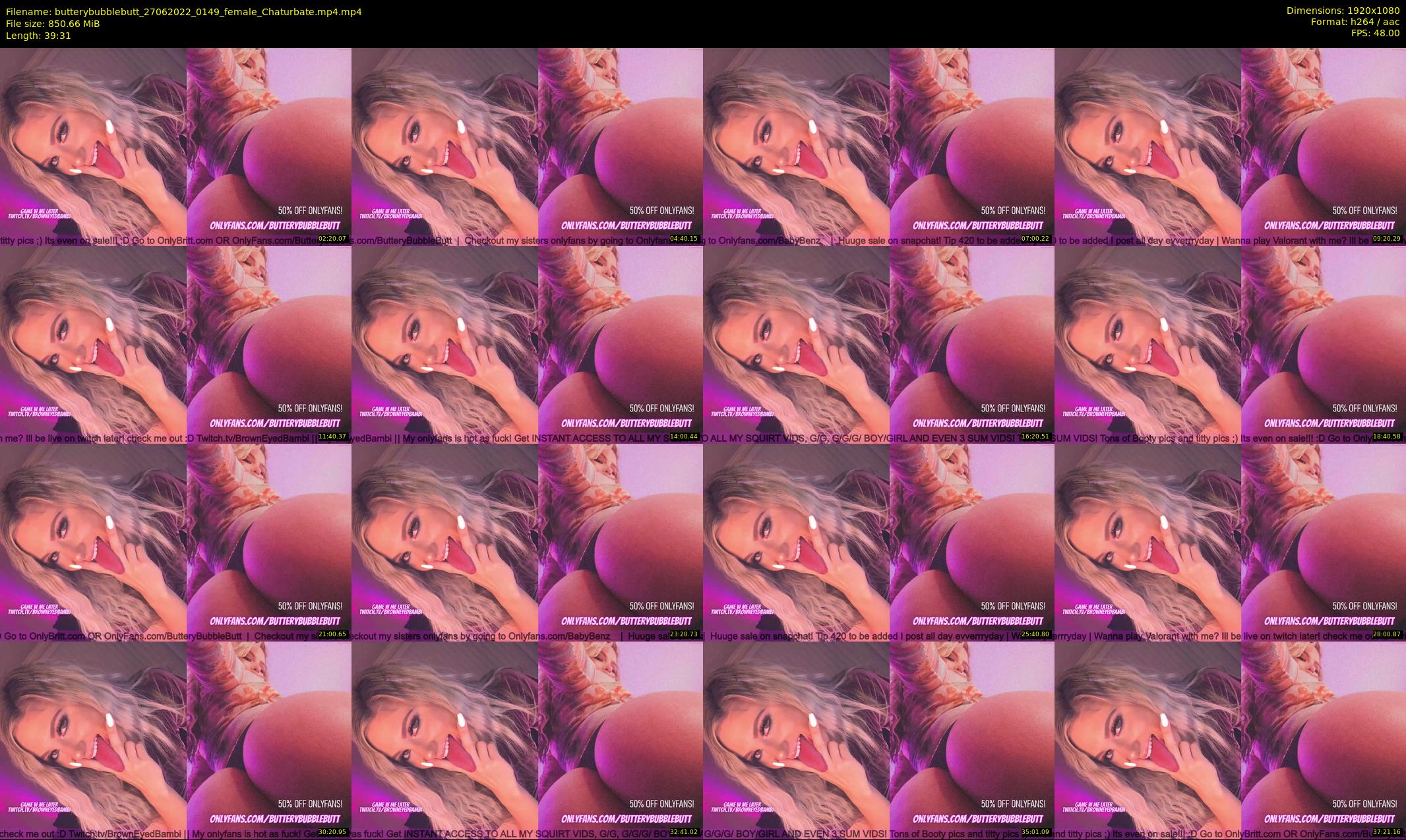 butterybubblebutt — 40 minute Chaturbate couple cam show recording, 1080p, Jun 27, 2022