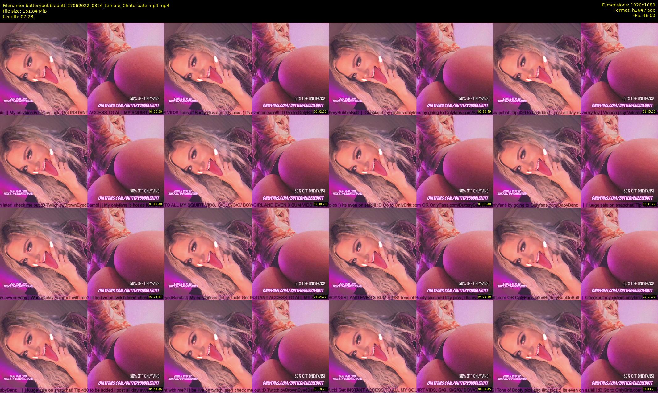 butterybubblebutt — 8 minute Chaturbate couple cam show recording, 1080p, Jun 27, 2022